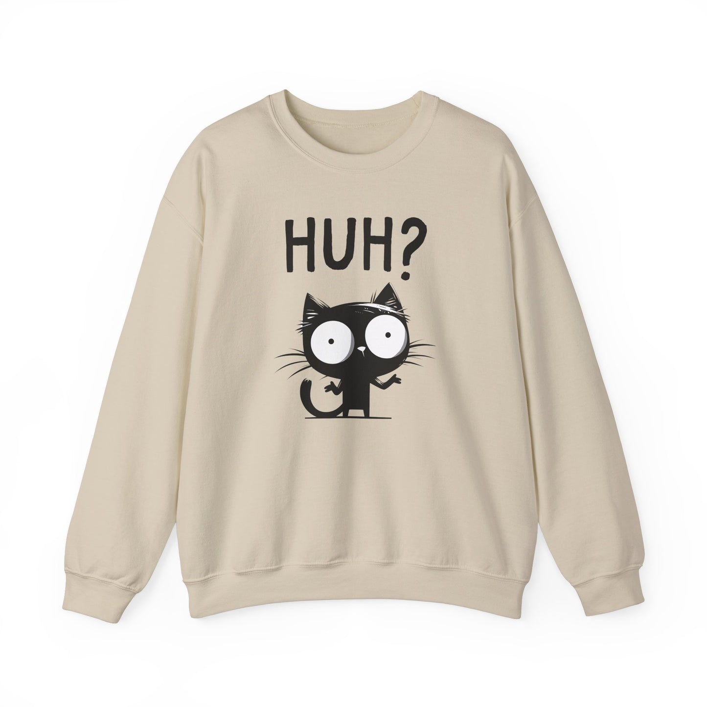 Huh? Confused Cat Sweatshirt