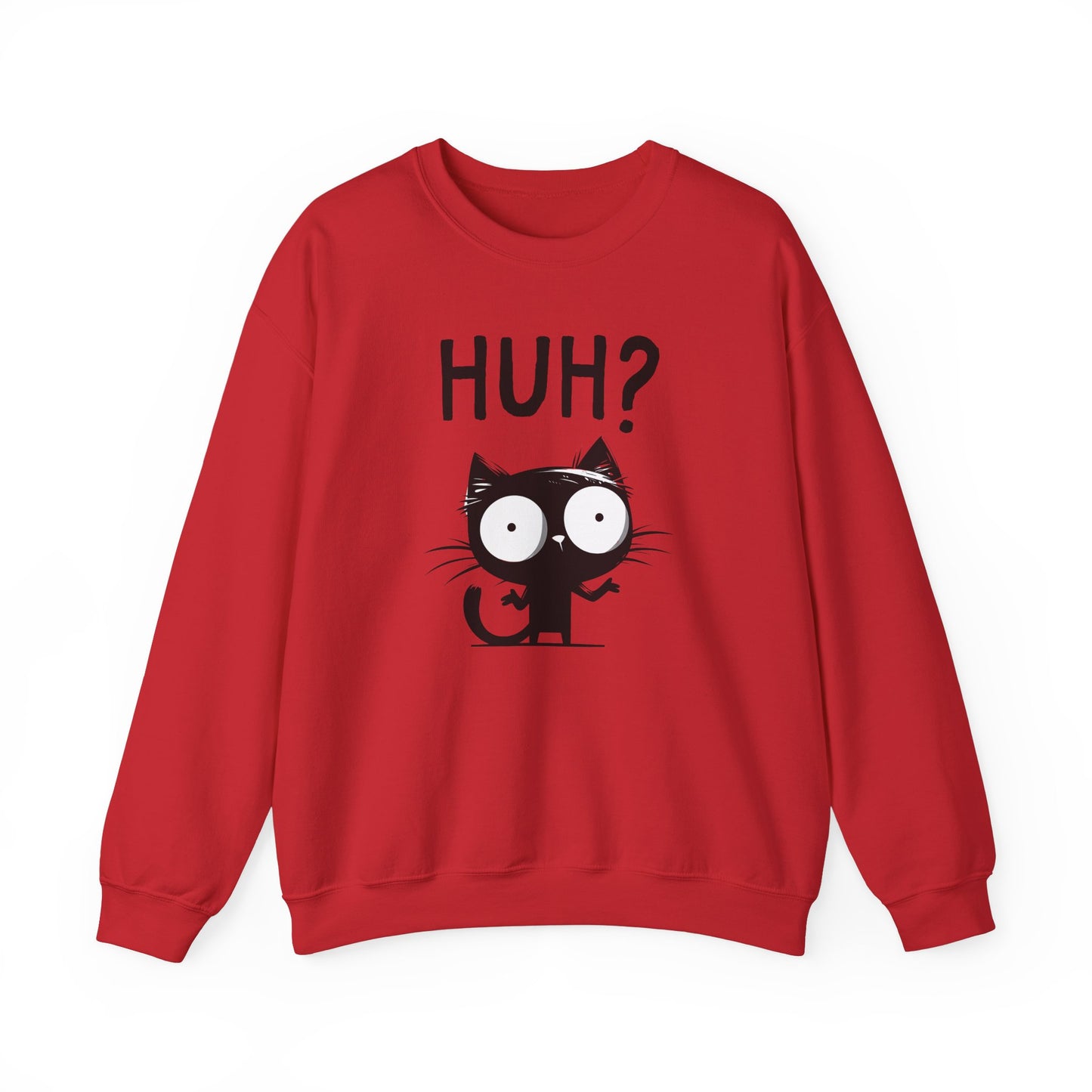Huh? Confused Cat Sweatshirt