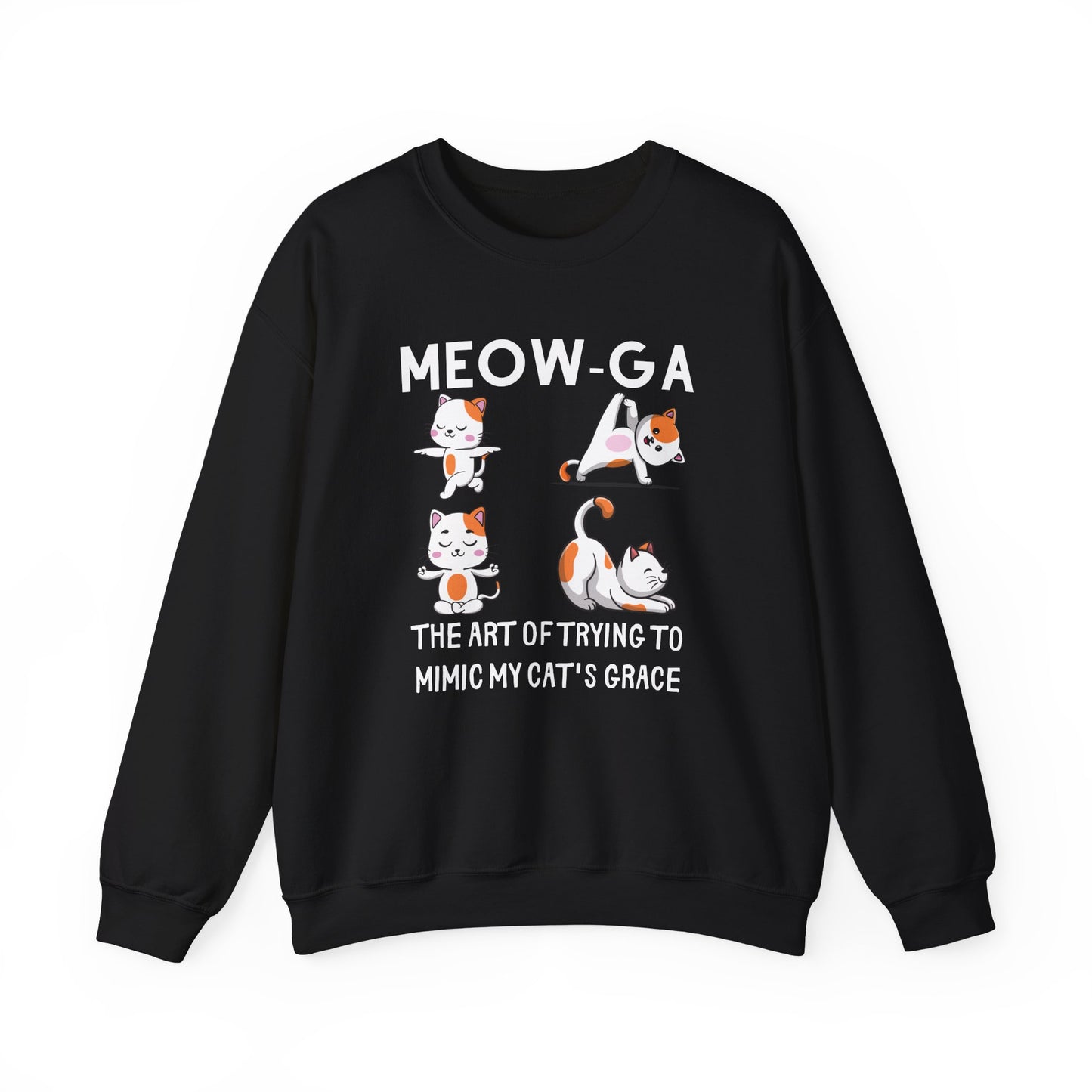Meow-Ga Cat Yoga Sweatshirt