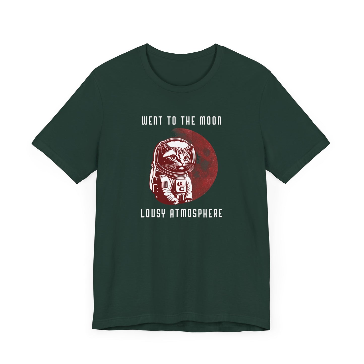 Went To The Moon Cat T-shirt