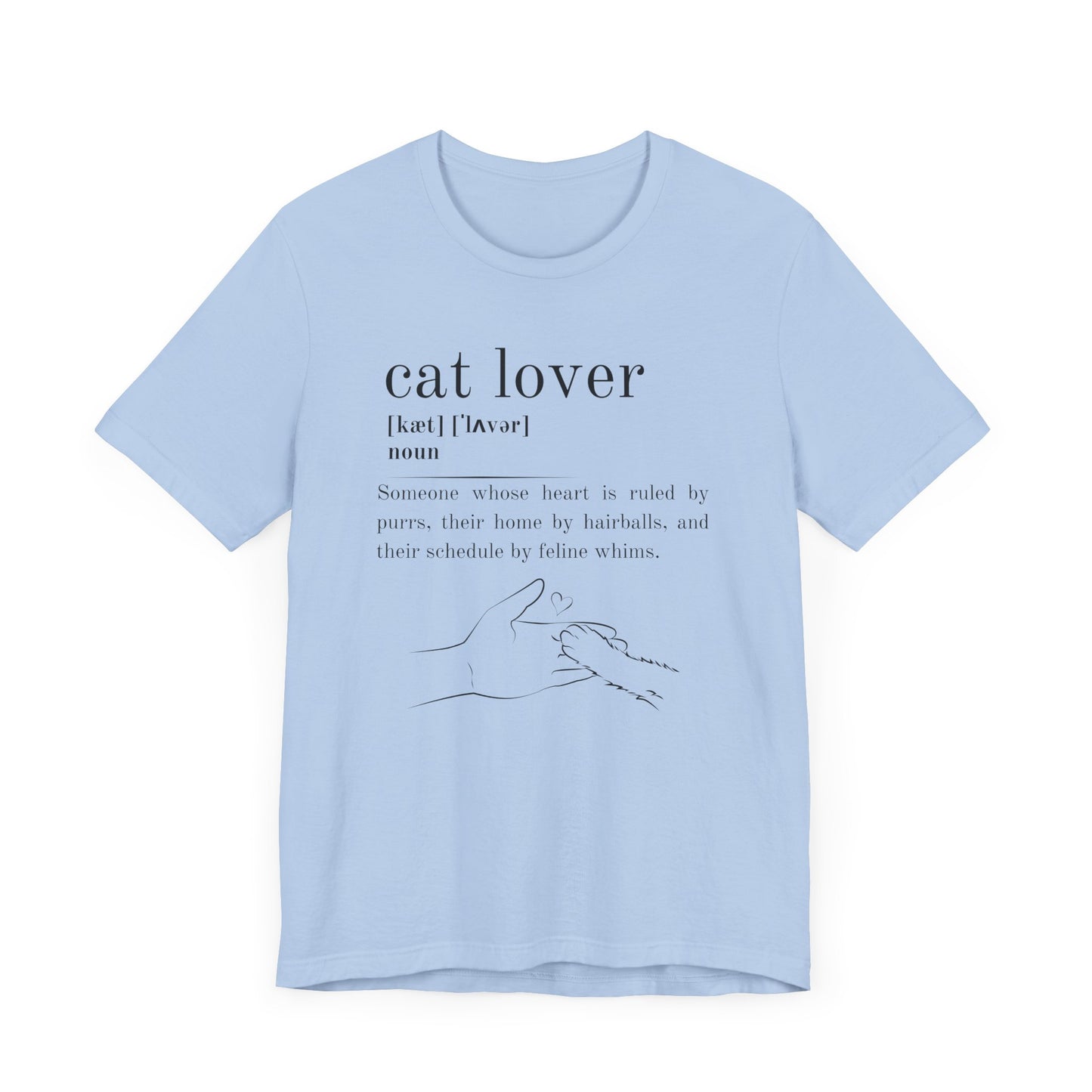 Cat Lover Definition T-Shirt