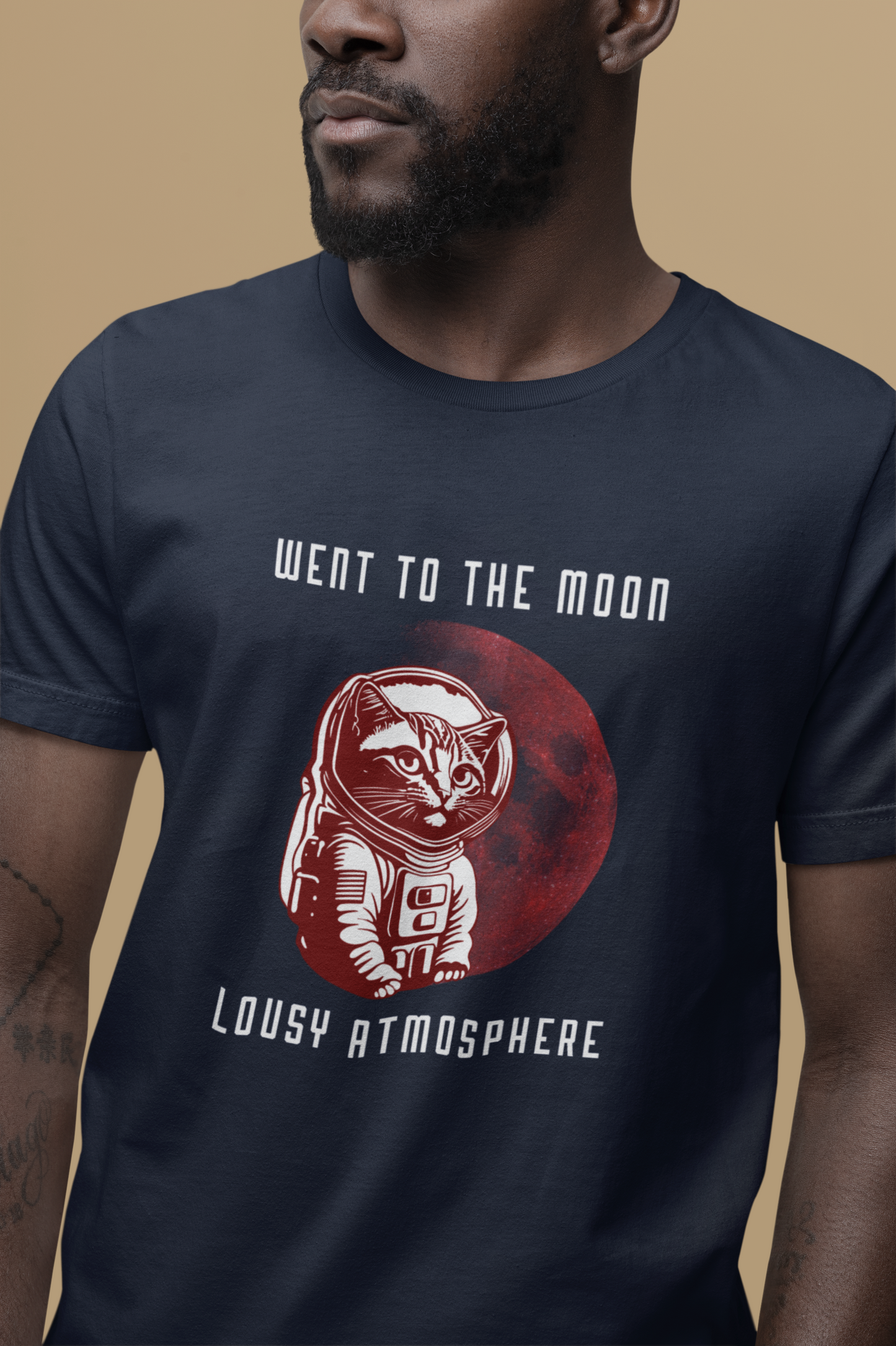 Went To The Moon Cat T-shirt