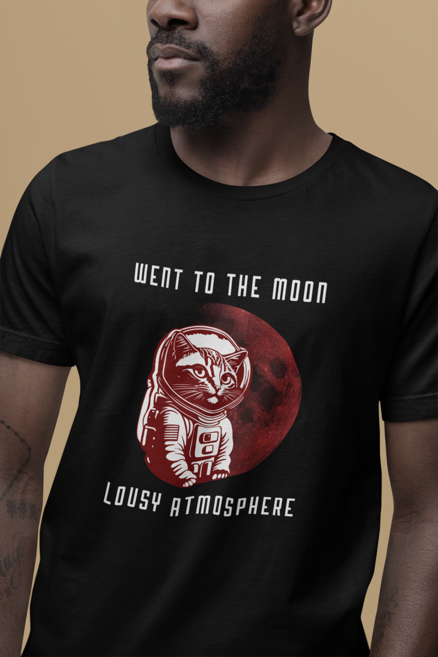 Went To The Moon Cat T-shirt
