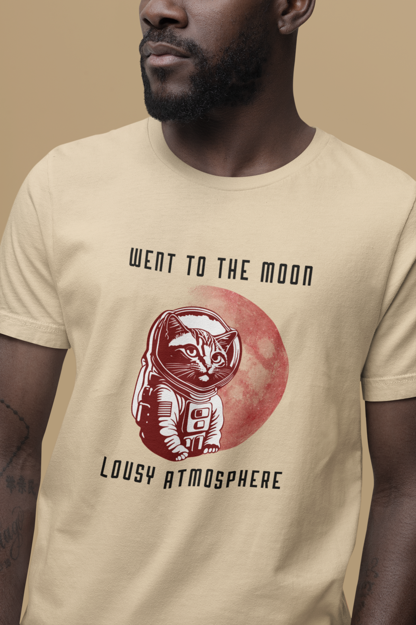Went To The Moon Cat T-shirt