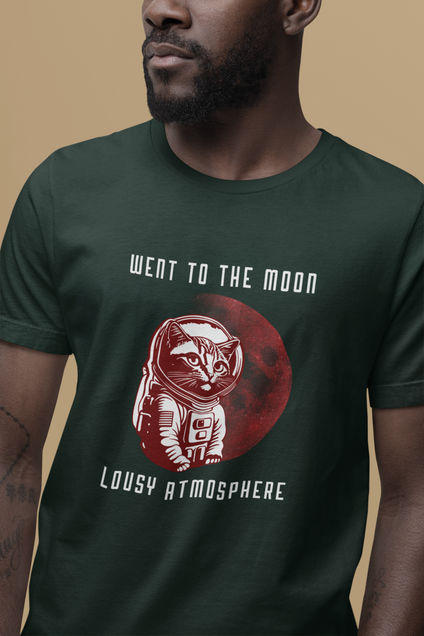 Went To The Moon Cat T-shirt