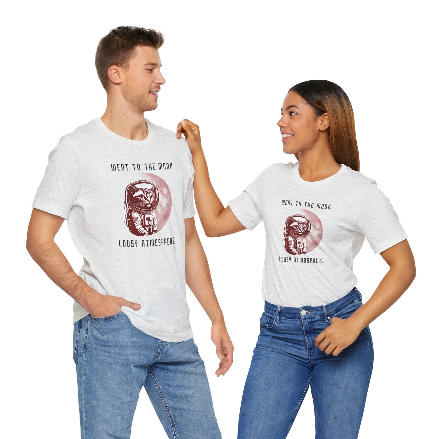 Went To The Moon Cat T-shirt