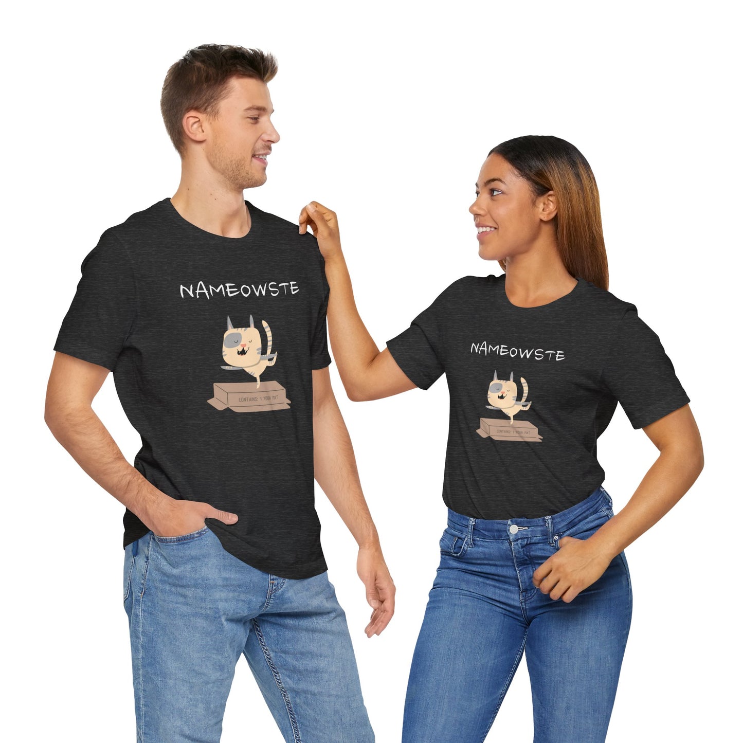 Nameowste Cat Yoga T-Shirt