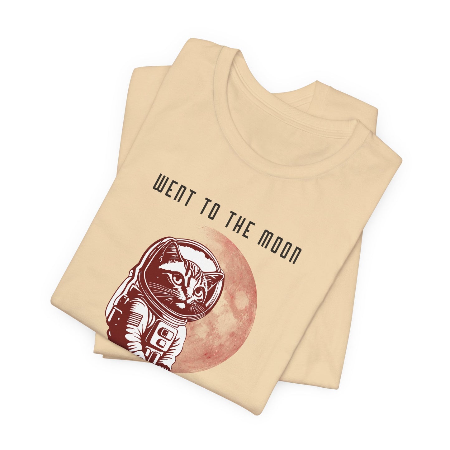 Went To The Moon Cat T-shirt