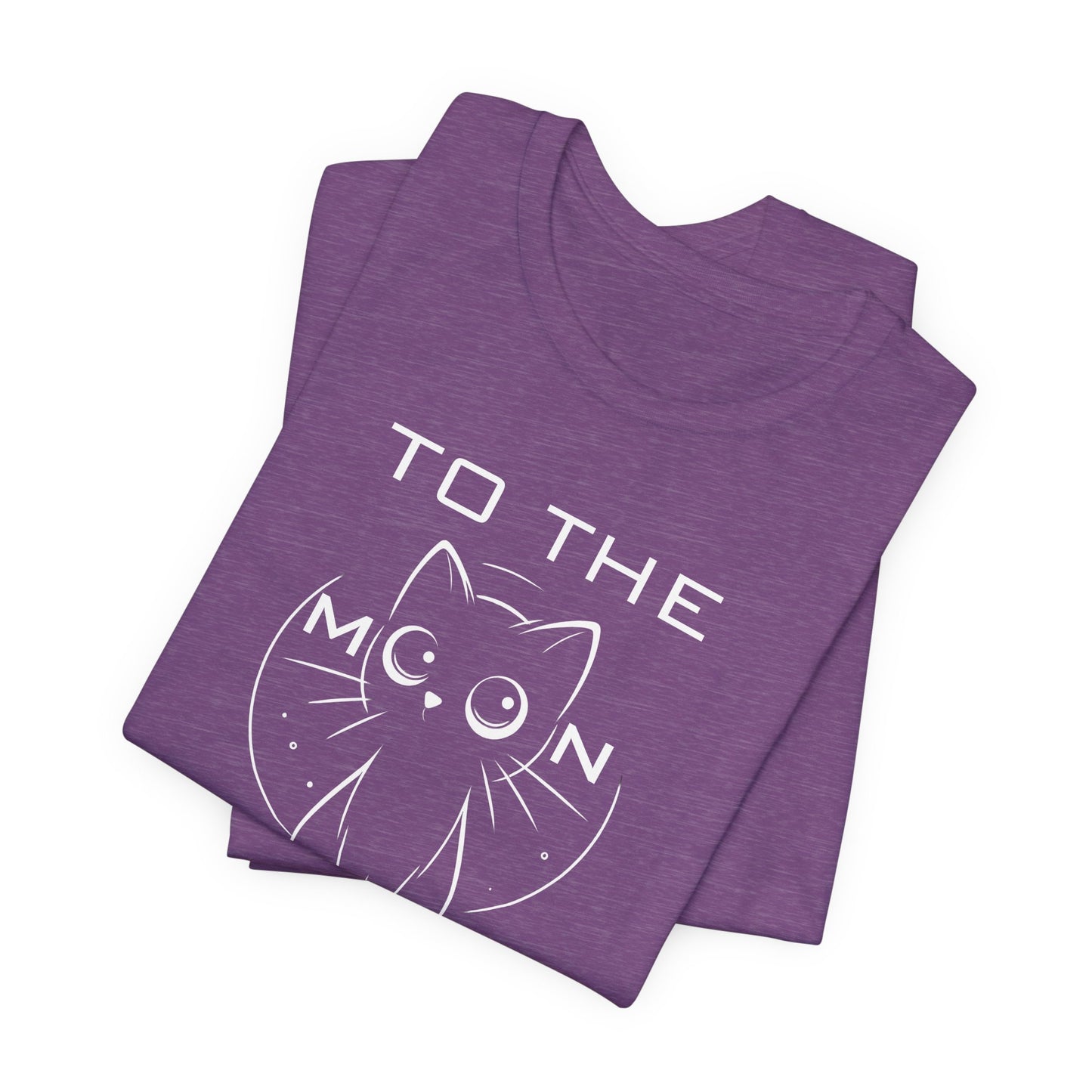 To the Moon and Back – Cute Cat Love Quote T-Shirt