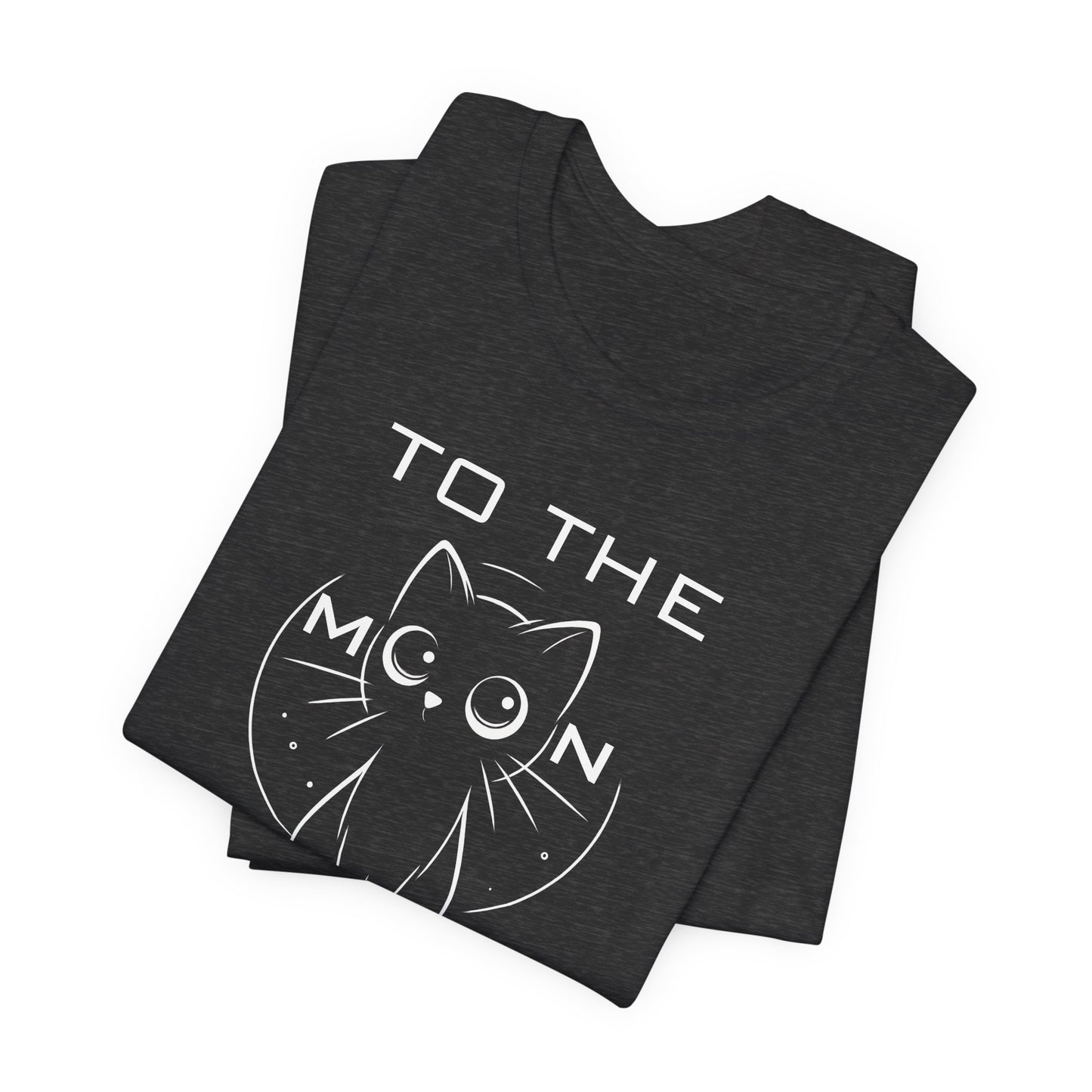 To the Moon and Back – Cute Cat Love Quote T-Shirt