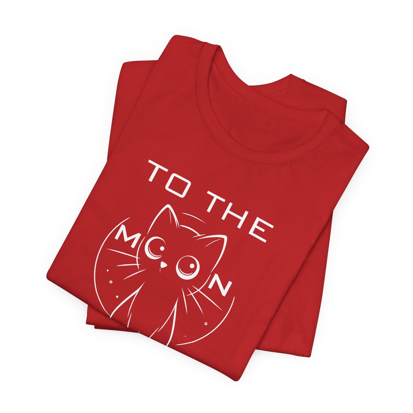 To the Moon and Back – Cute Cat Love Quote T-Shirt