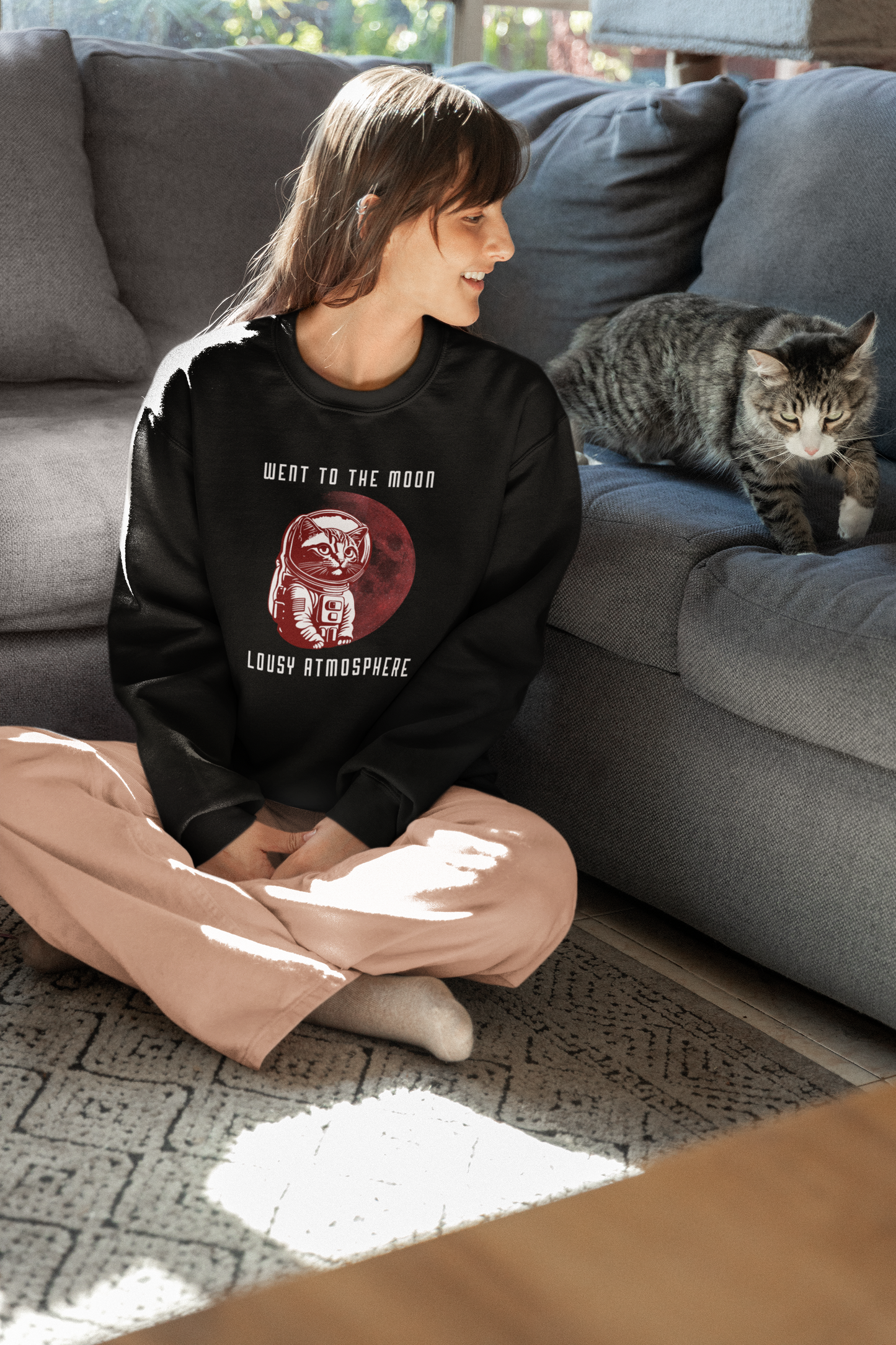 Went To The Moon Sweatshirt