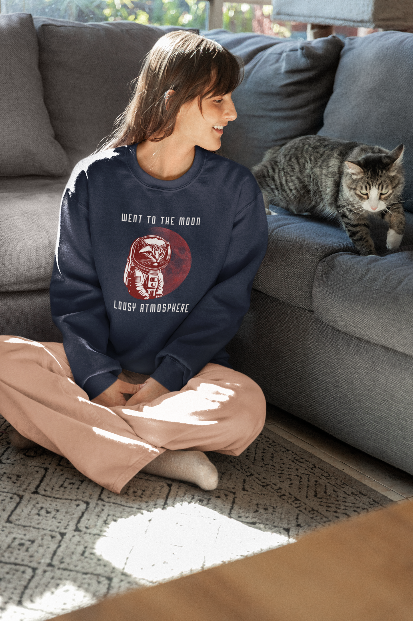 Went To The Moon Sweatshirt