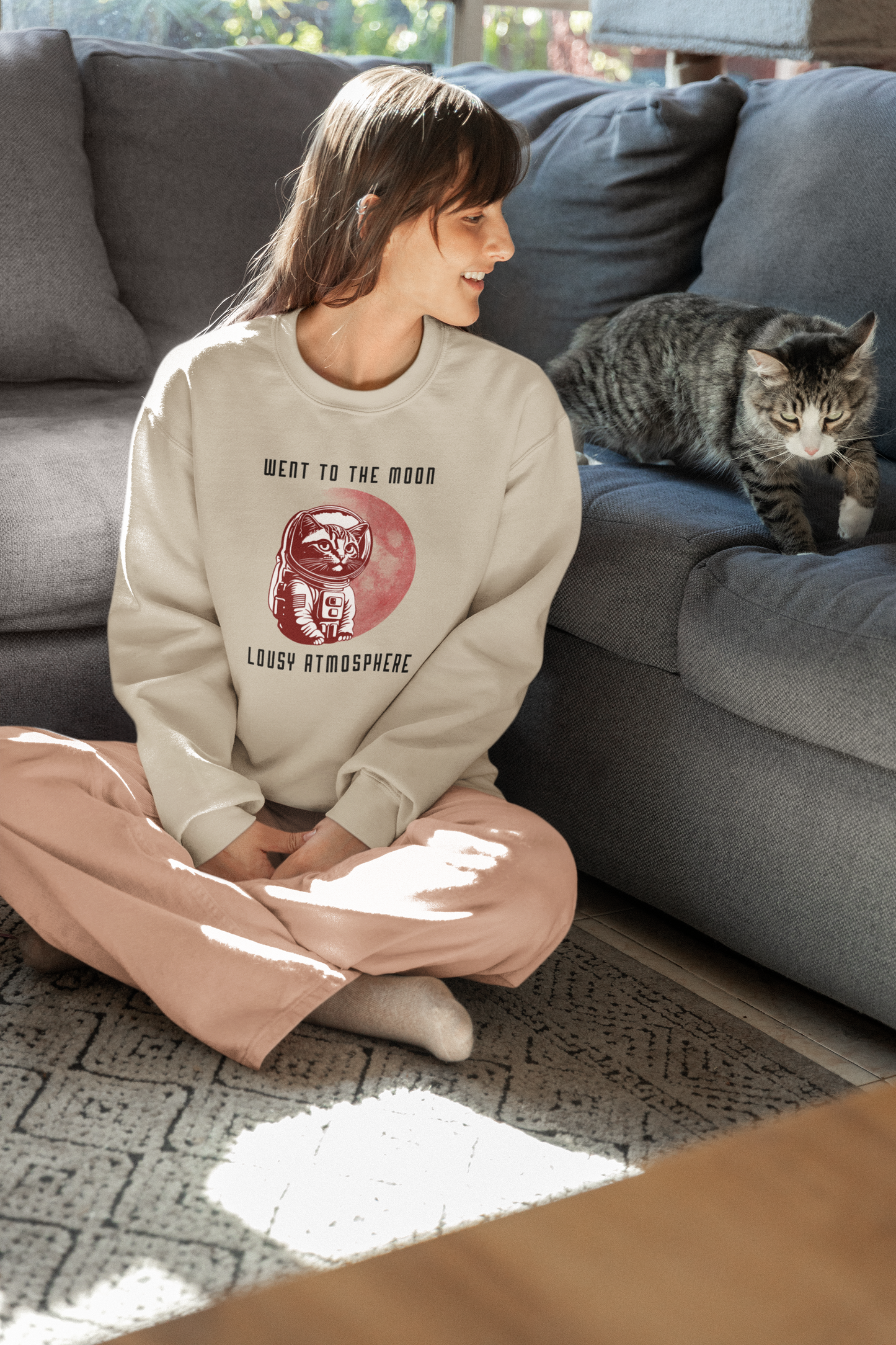 Went To The Moon Sweatshirt