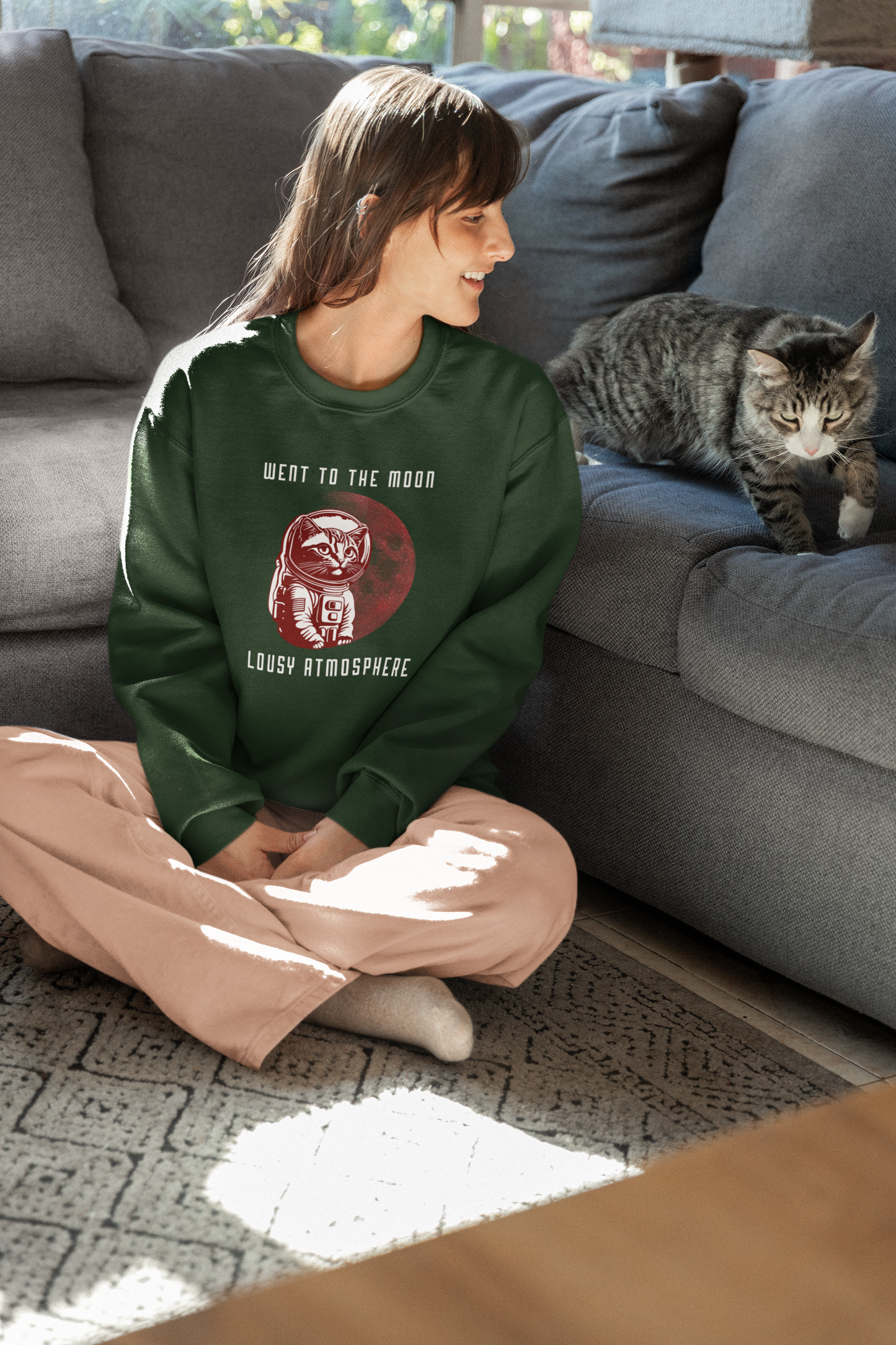 Went To The Moon Sweatshirt