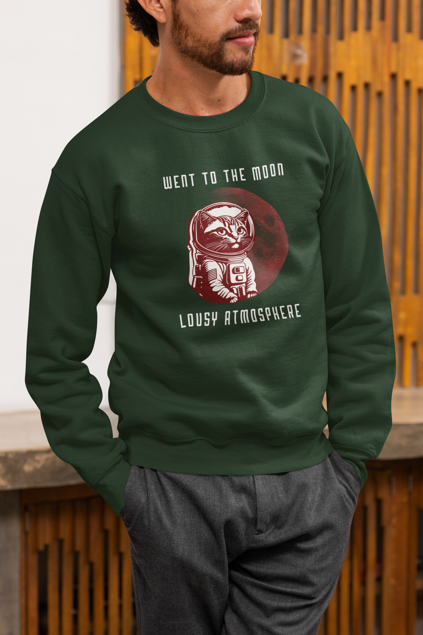 Went To The Moon Sweatshirt
