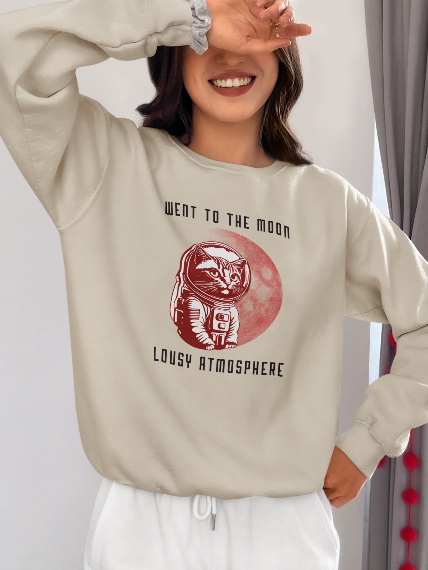 Went To The Moon Sweatshirt