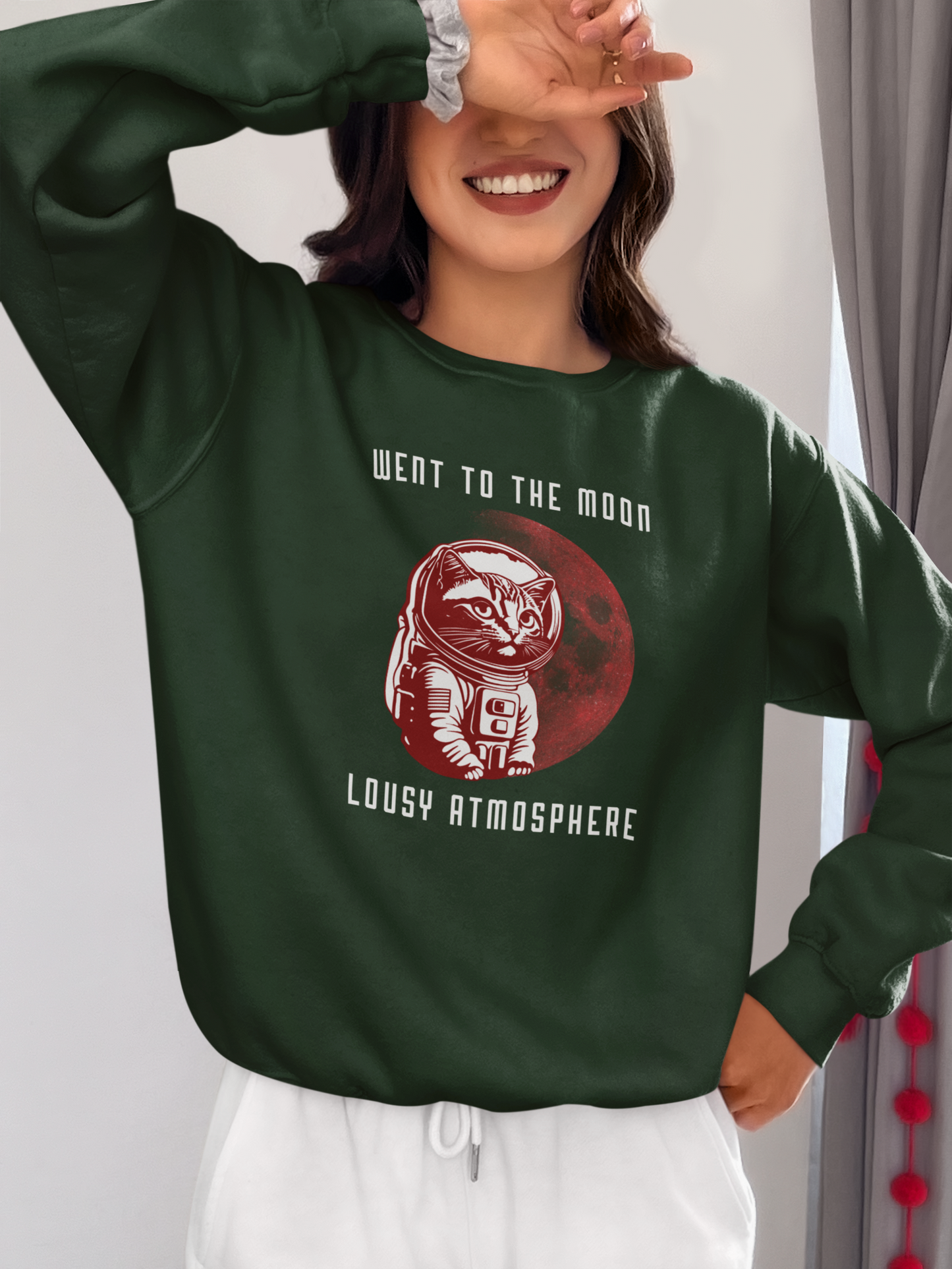 Went To The Moon Sweatshirt