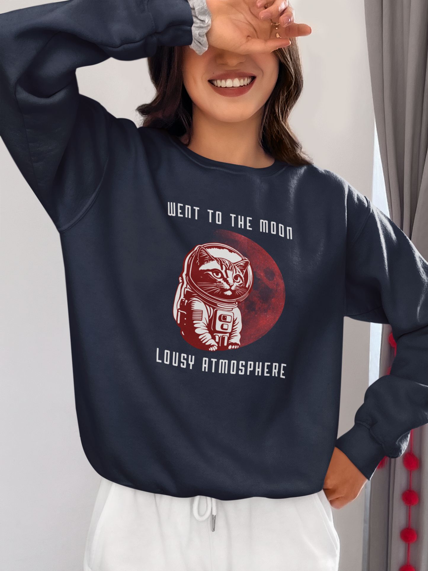 Went To The Moon Sweatshirt
