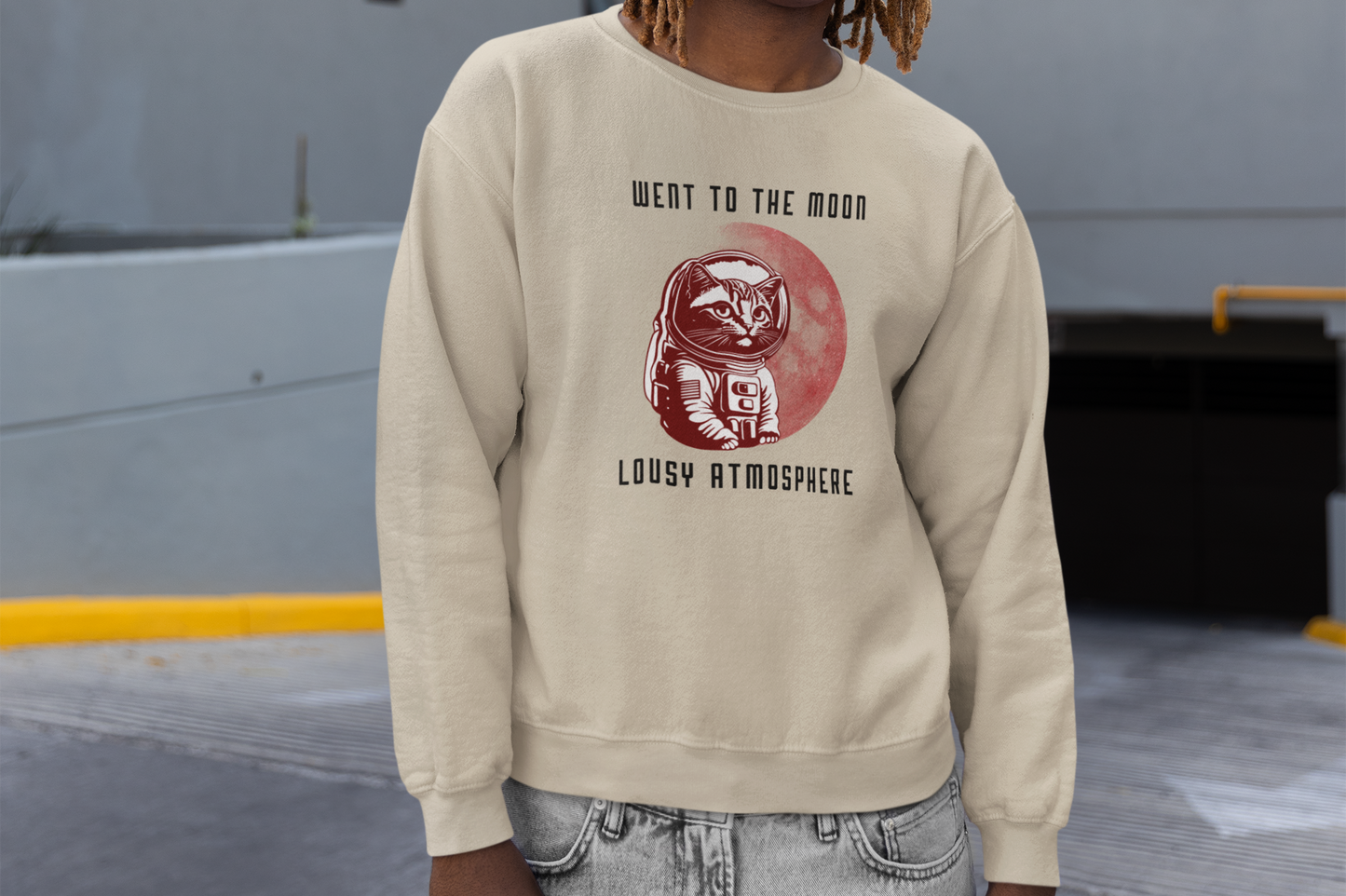 Went To The Moon Sweatshirt