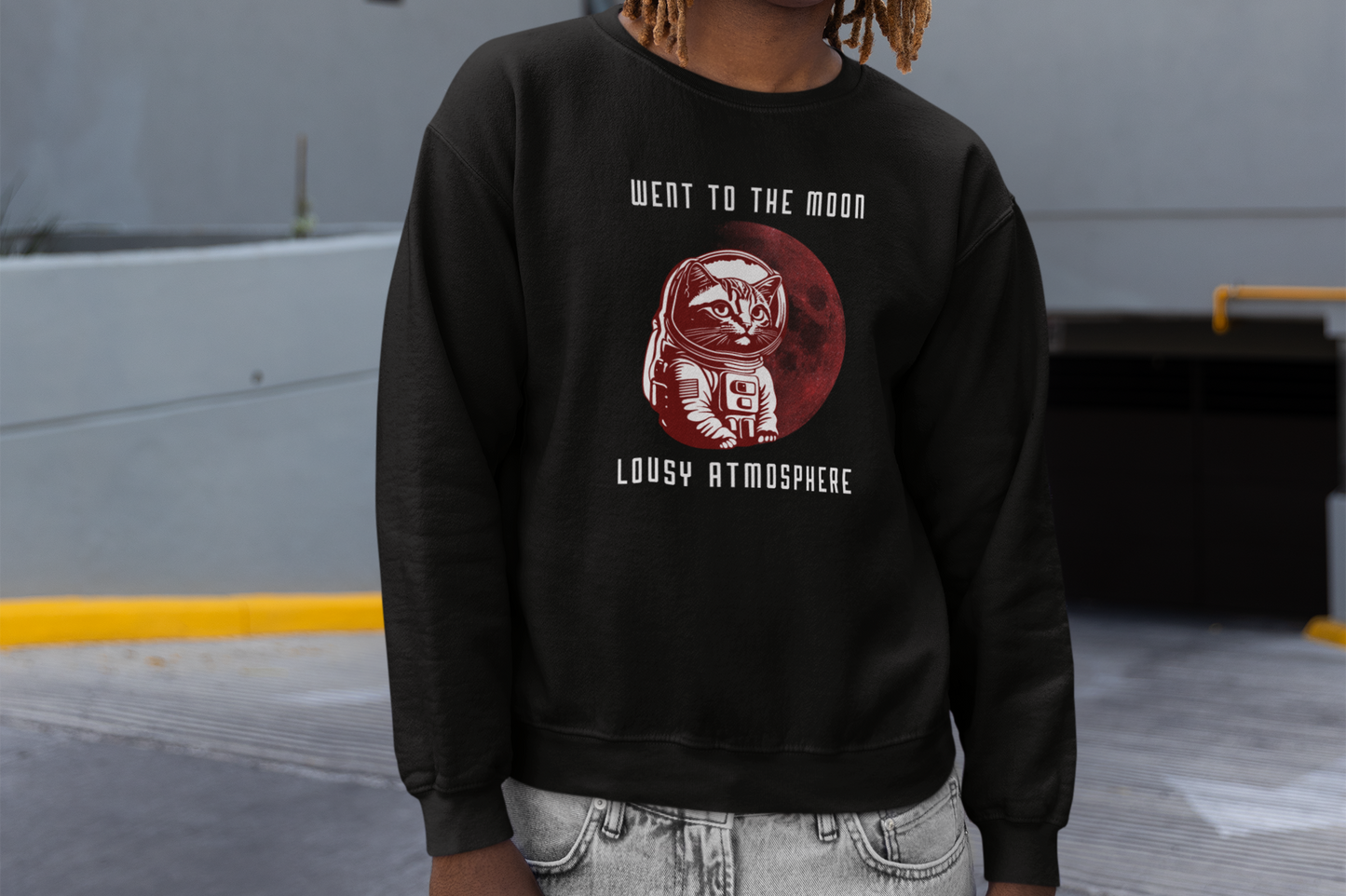 Went To The Moon Sweatshirt