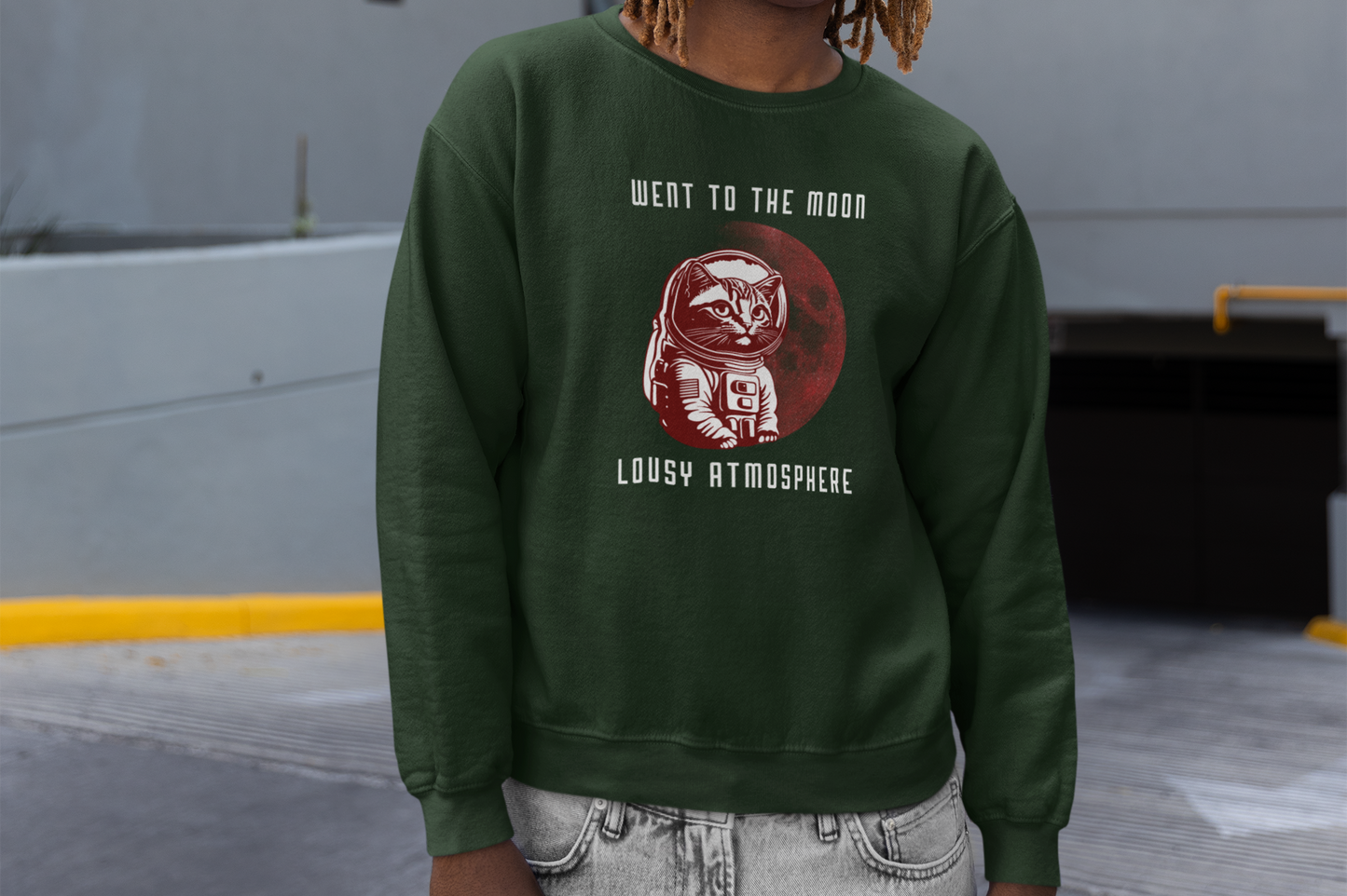 Went To The Moon Sweatshirt