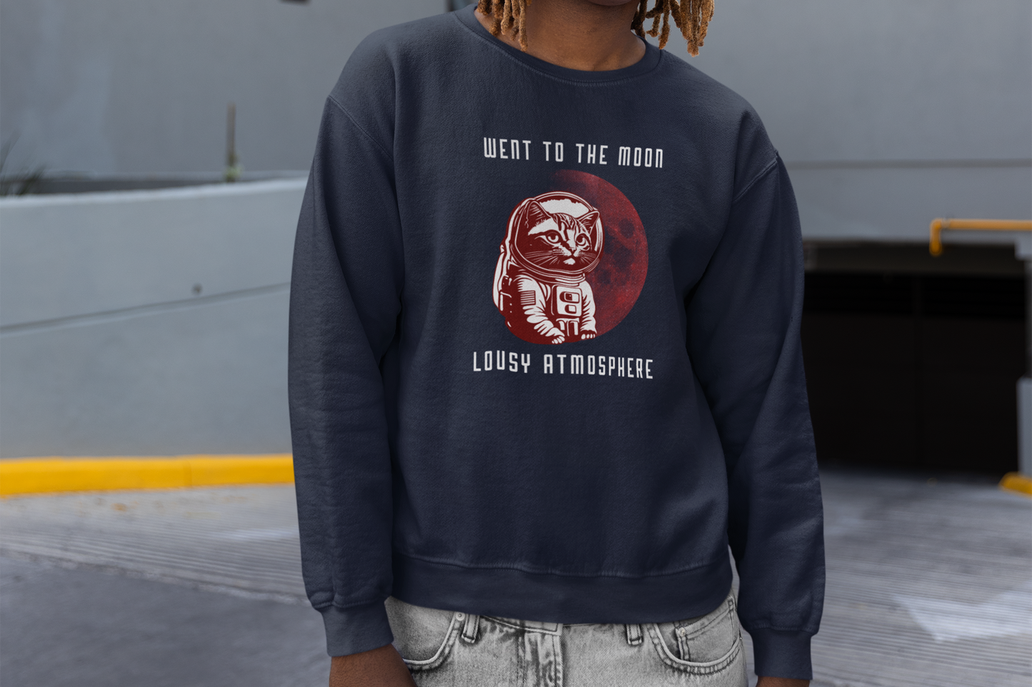 Went To The Moon Sweatshirt