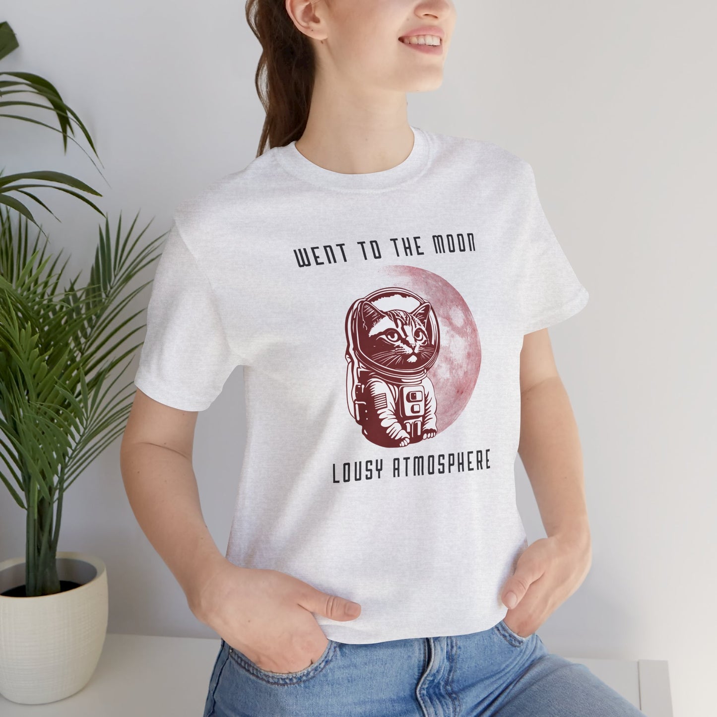 Went To The Moon Cat T-shirt