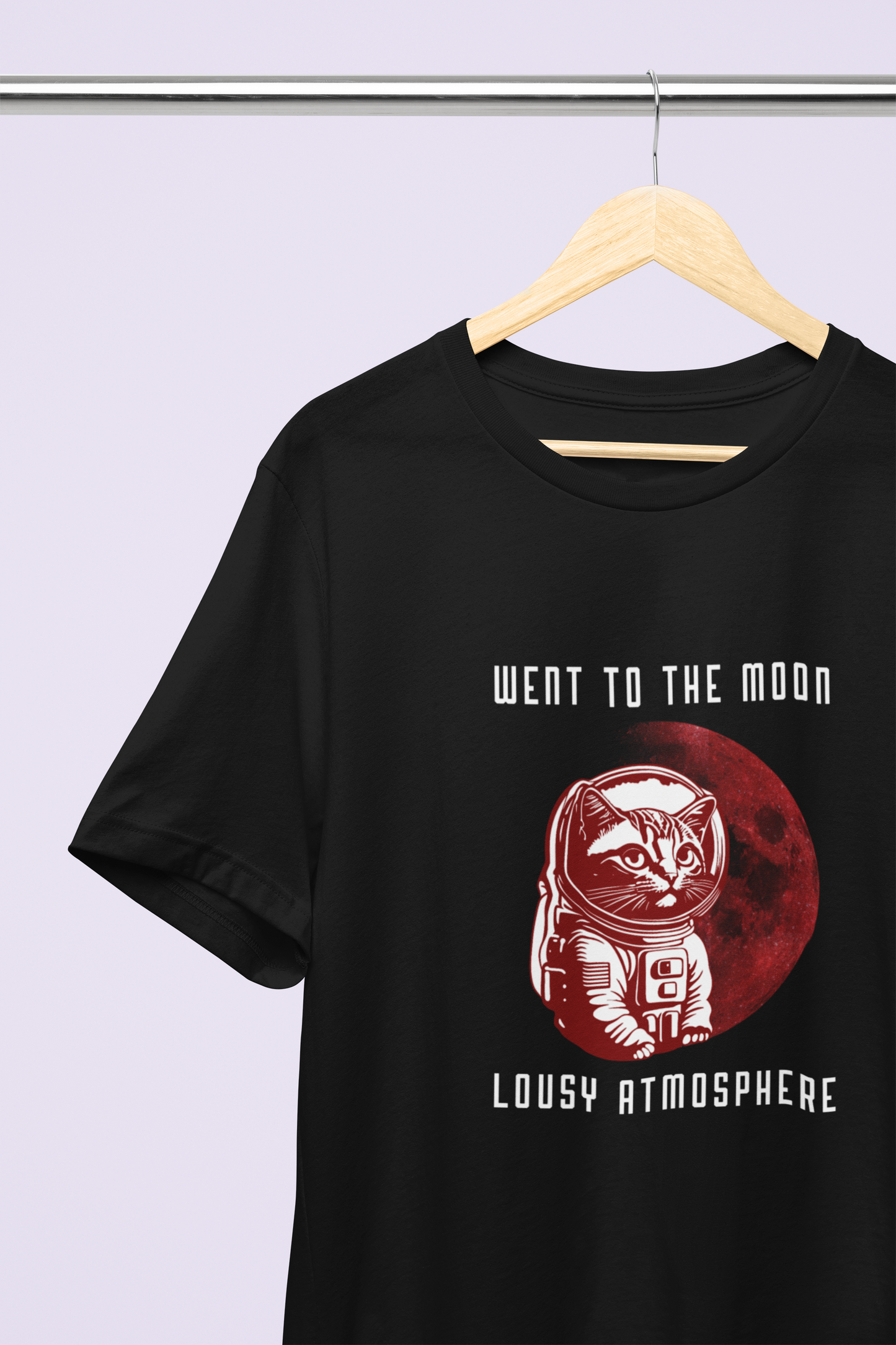Went To The Moon Cat T-shirt