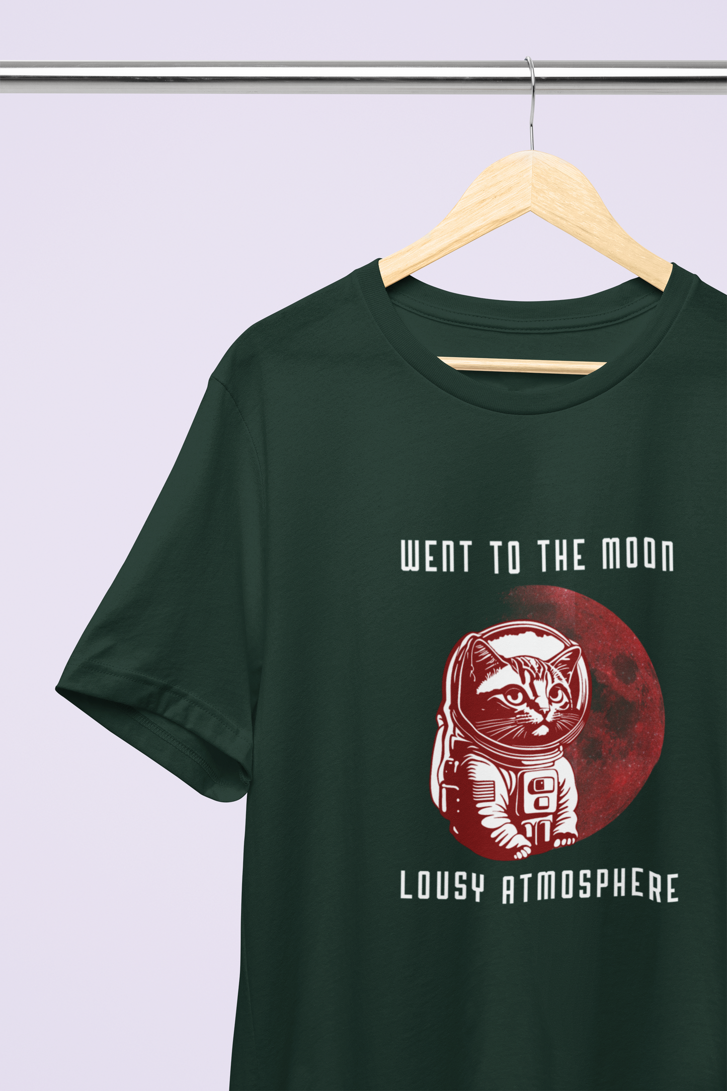 Went To The Moon Cat T-shirt
