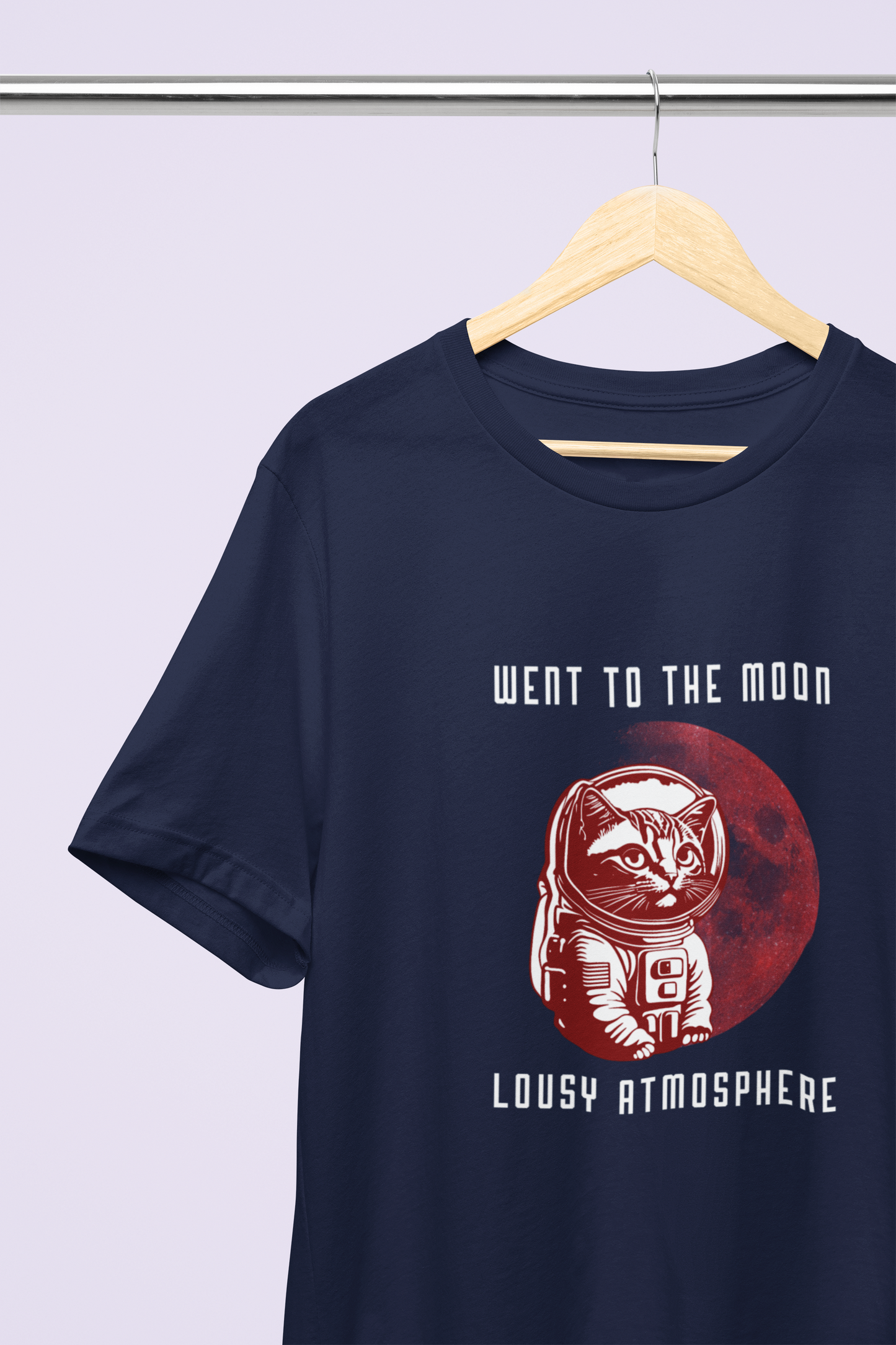 Went To The Moon Cat T-shirt