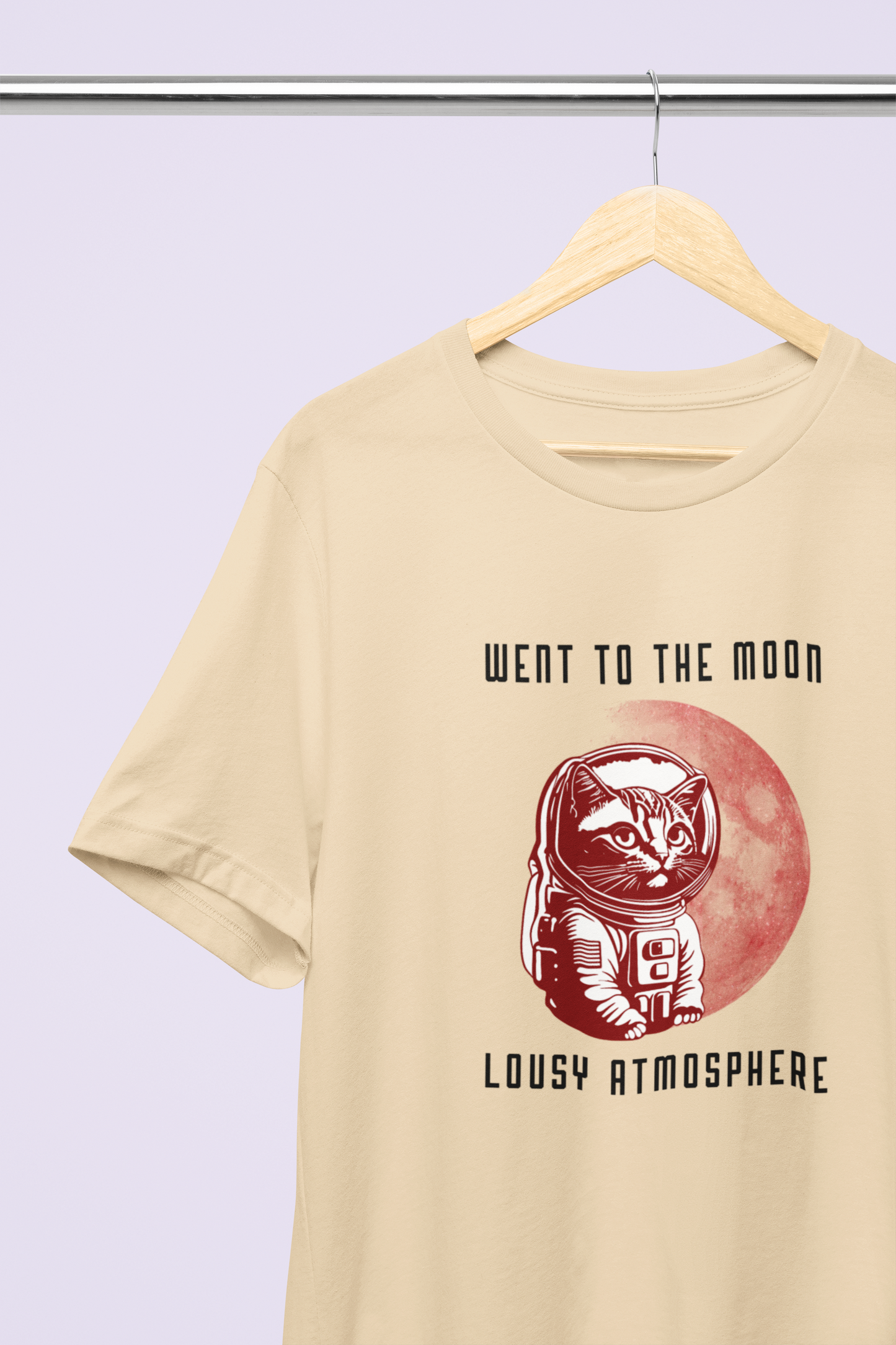Went To The Moon Cat T-shirt