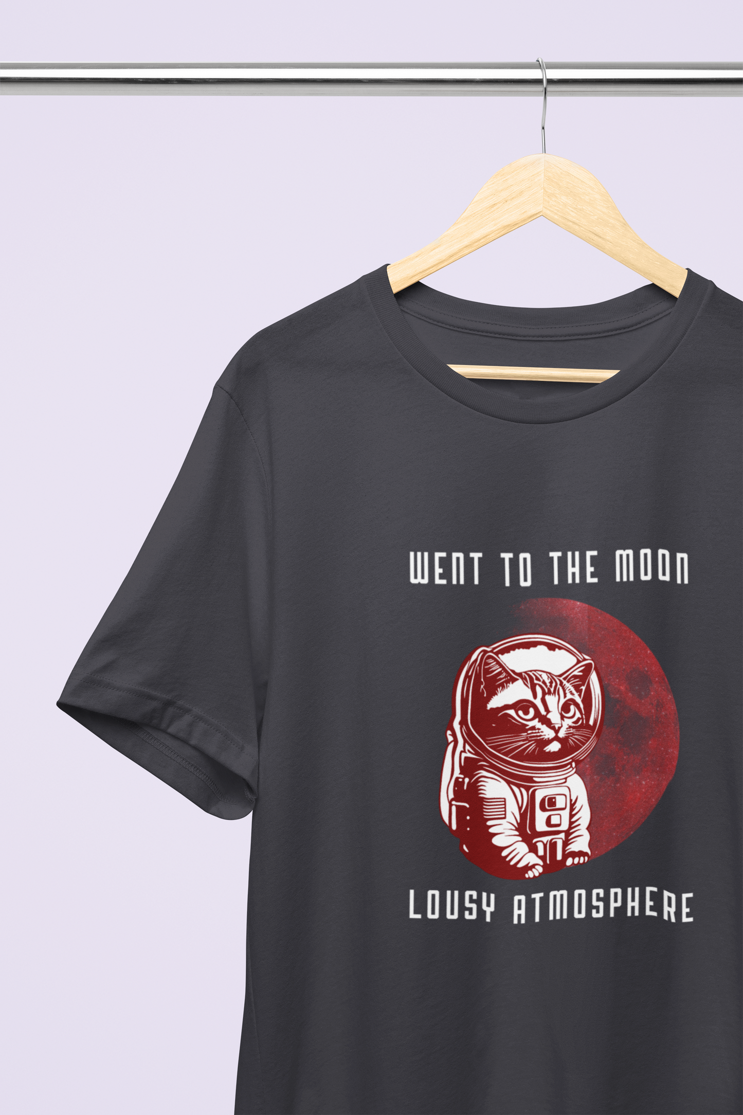 Went To The Moon Cat T-shirt