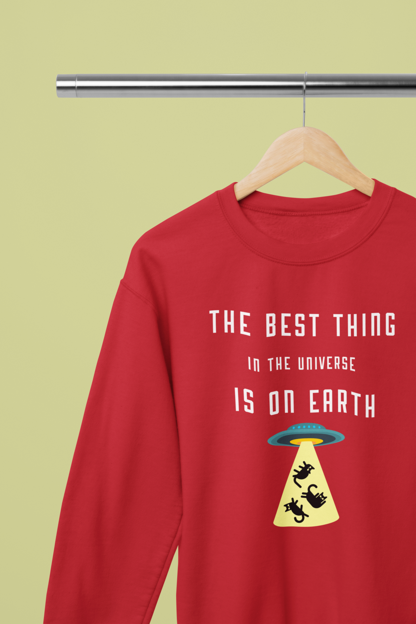 The Best Thing in the Universe – Funny Cat Sweatshirt