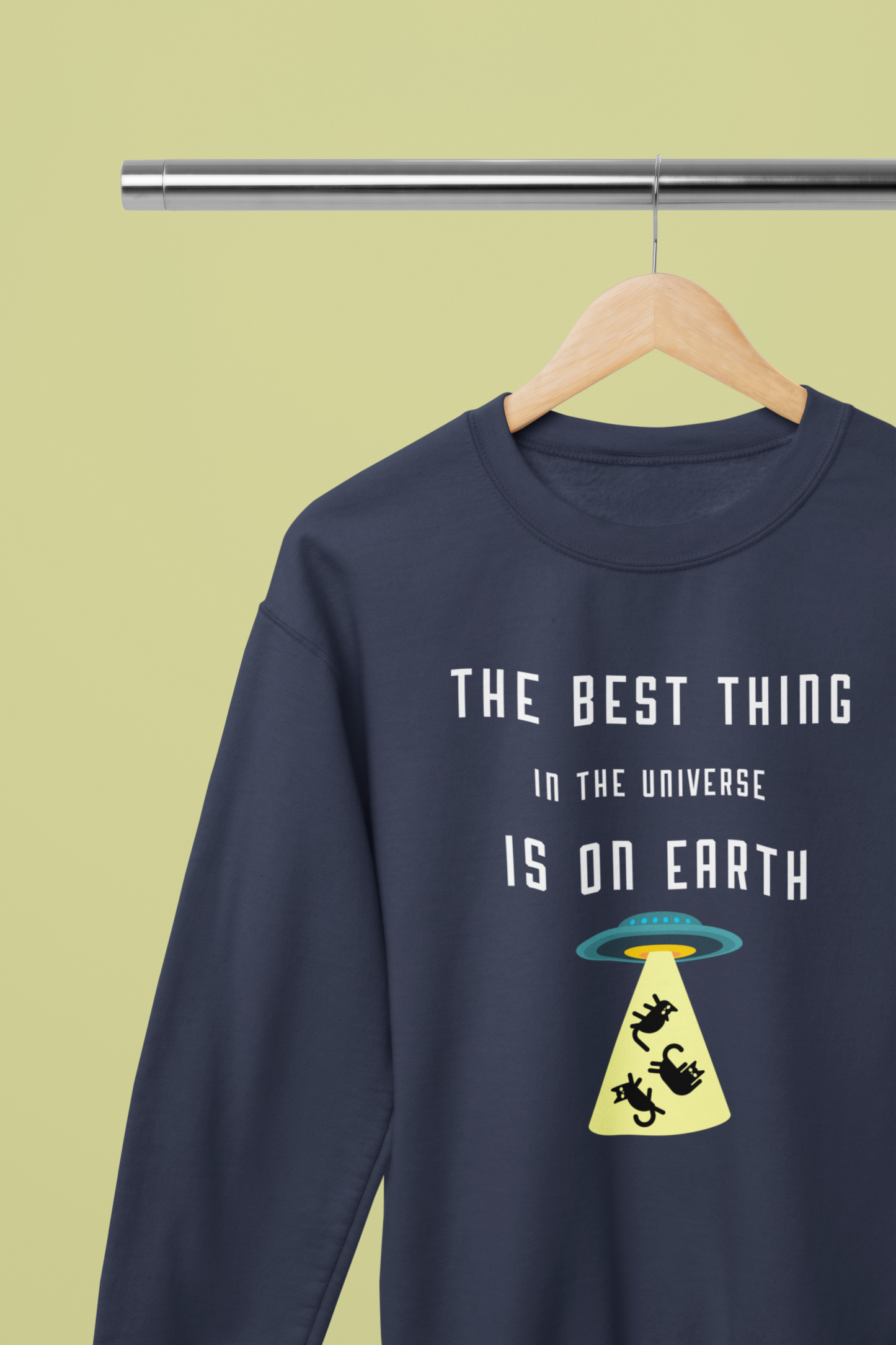 The Best Thing in the Universe – Funny Cat Sweatshirt
