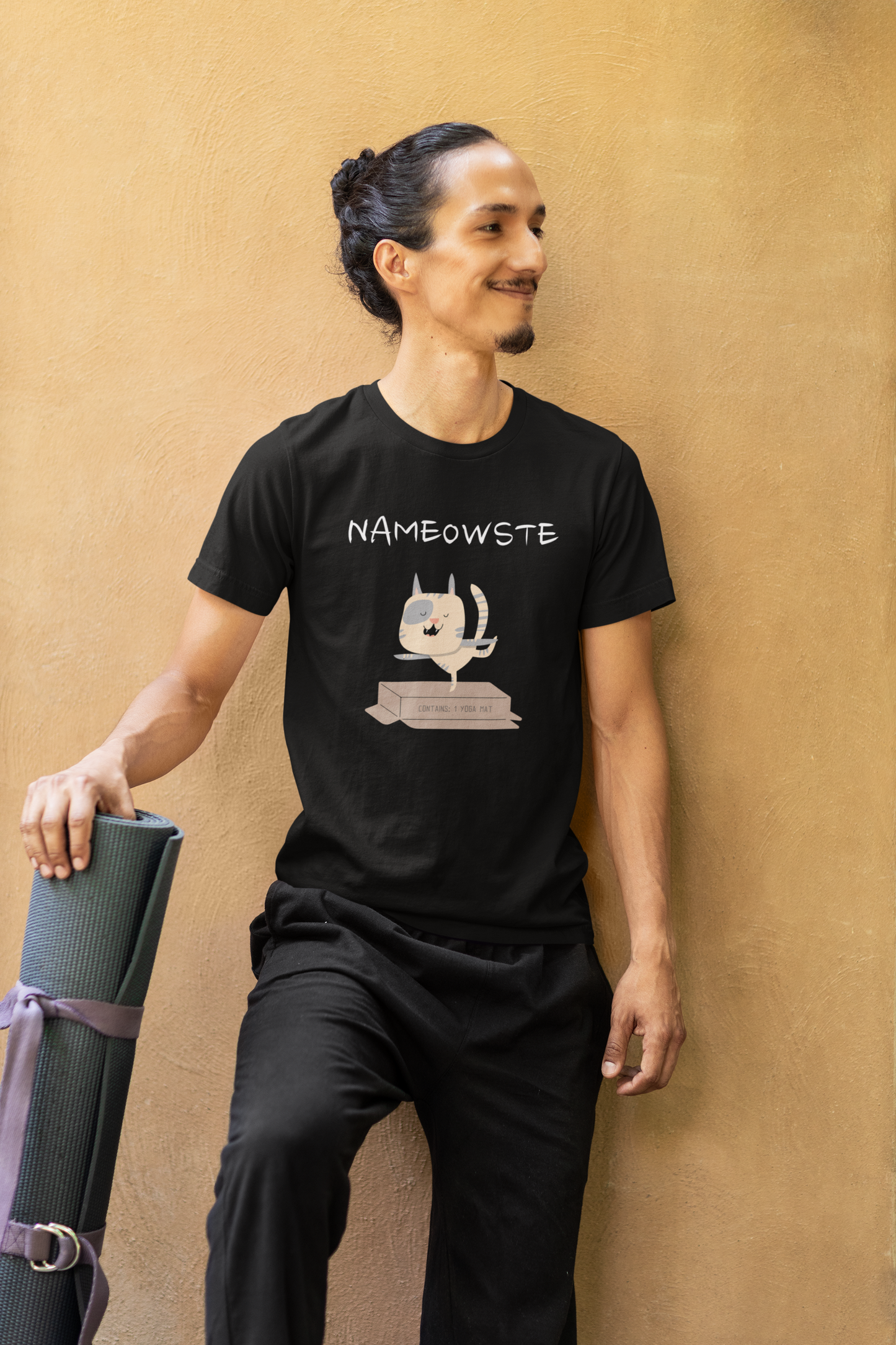 Nameowste Cat Yoga T-Shirt