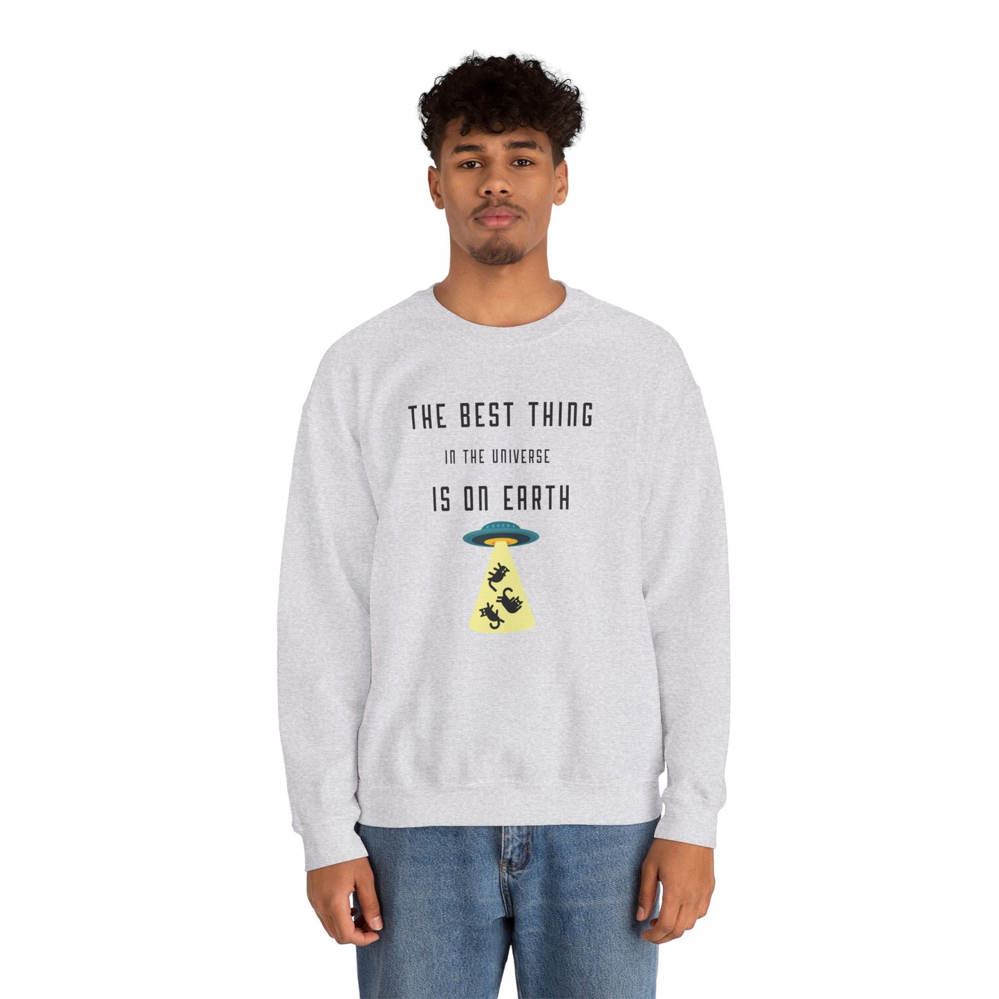 The Best Thing in the Universe – Funny Cat Sweatshirt