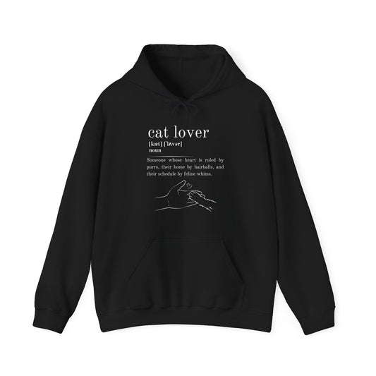 Cat Lover Definition Hoodie