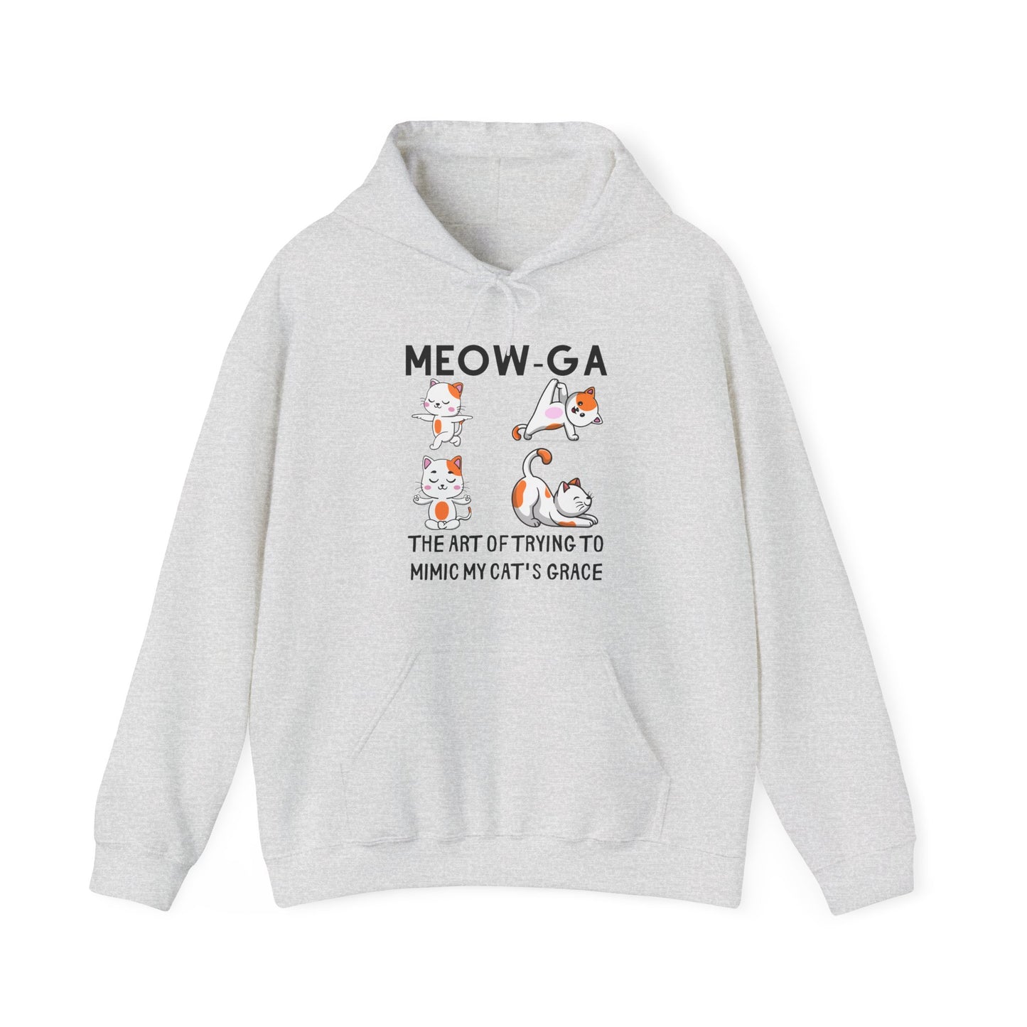 Meow-GA Cat Yoga Hoodie