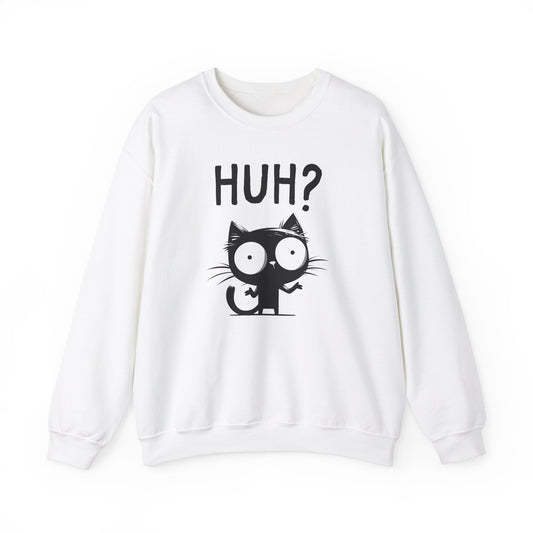 Huh? Confused Cat Sweatshirt