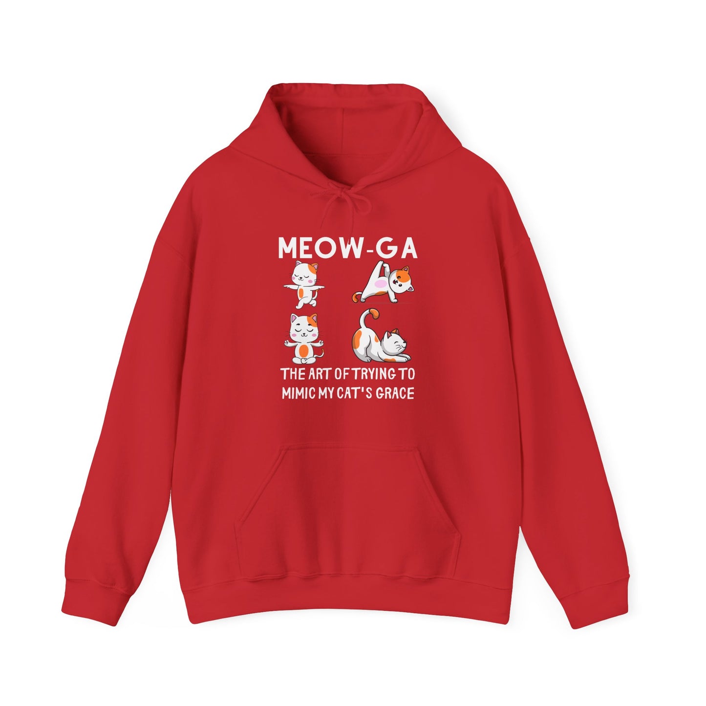 Meow-GA Cat Yoga Hoodie
