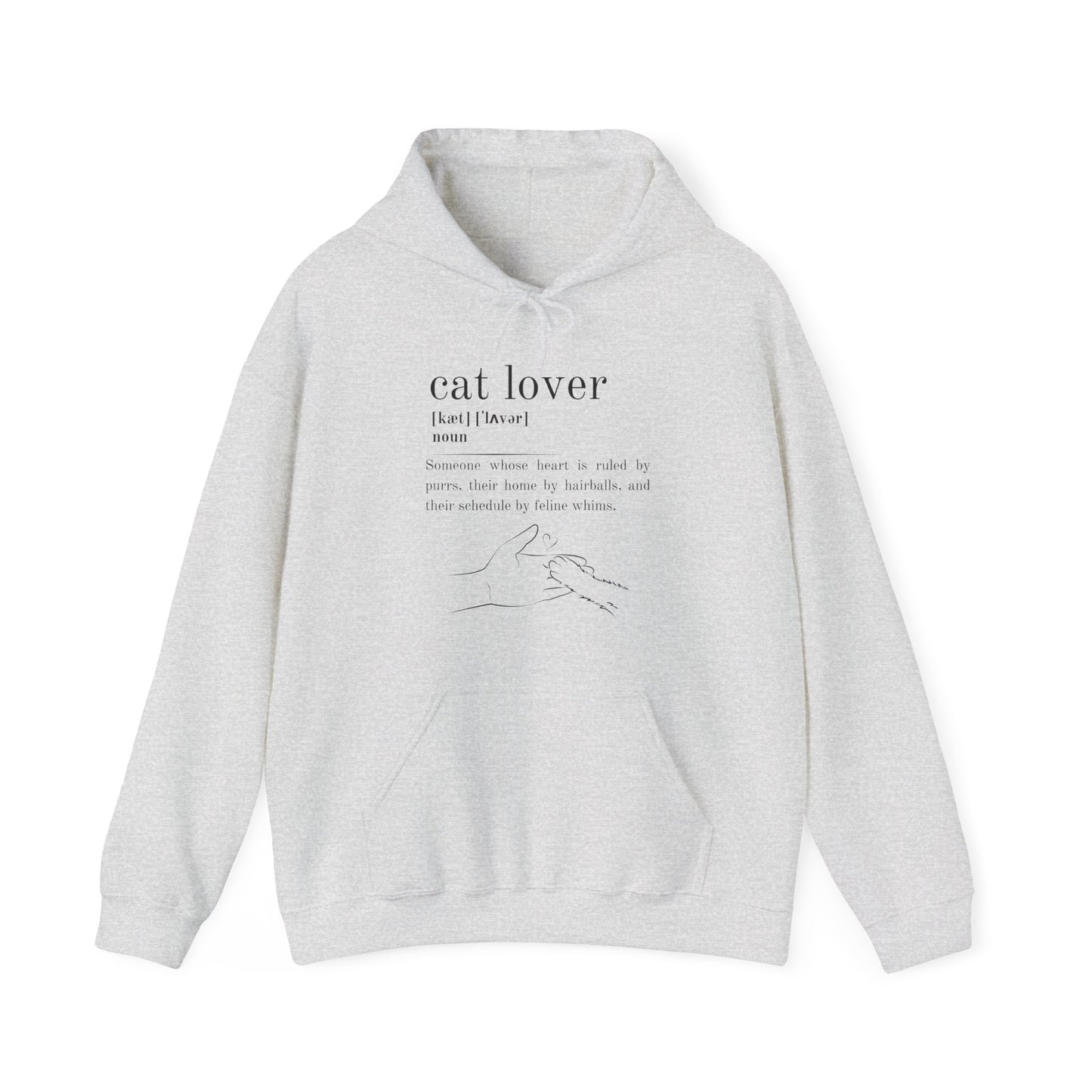 Cat Lover Definition Hoodie
