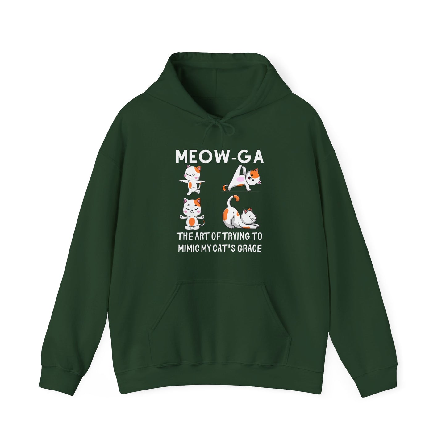 Meow-GA Cat Yoga Hoodie