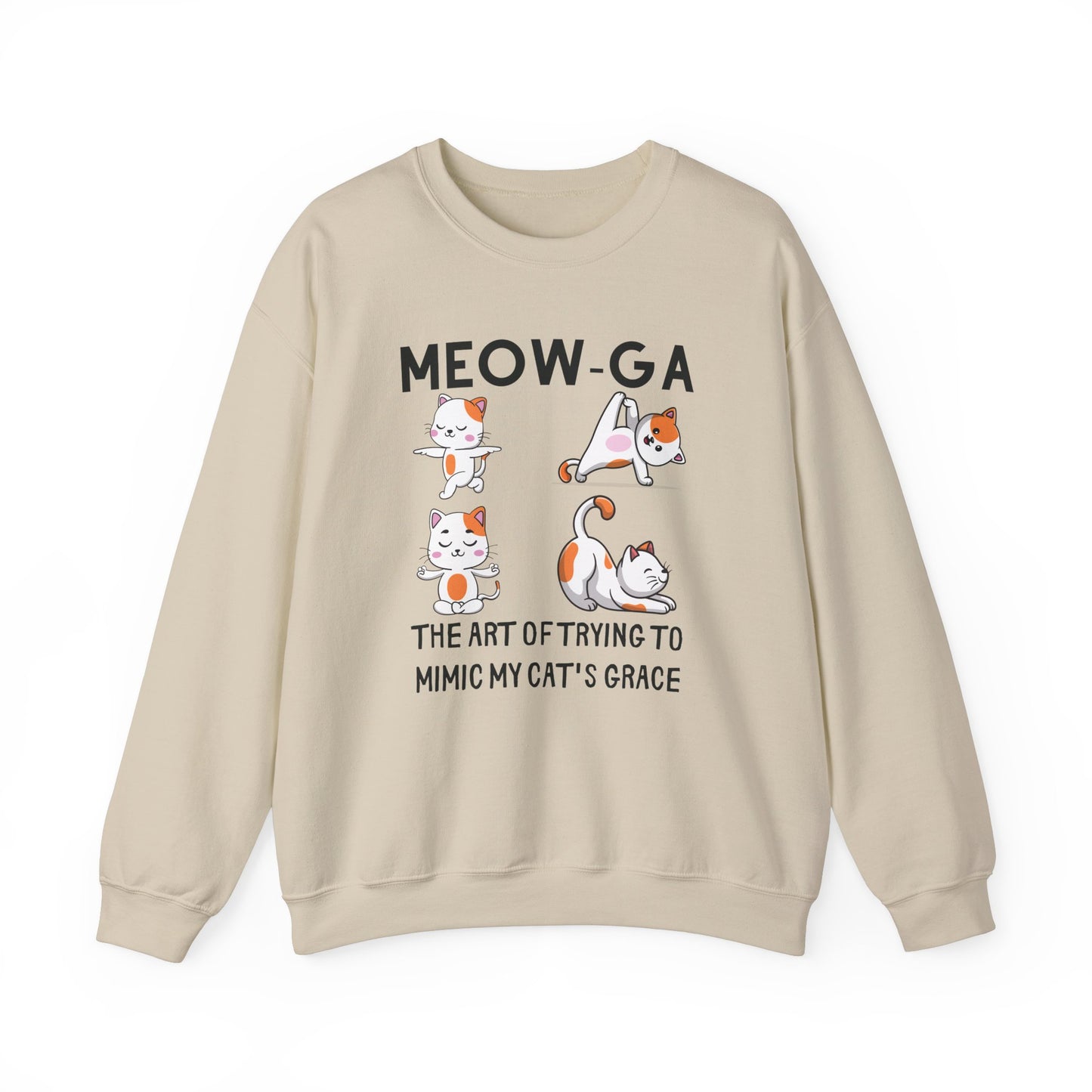 Meow-Ga Cat Yoga Sweatshirt