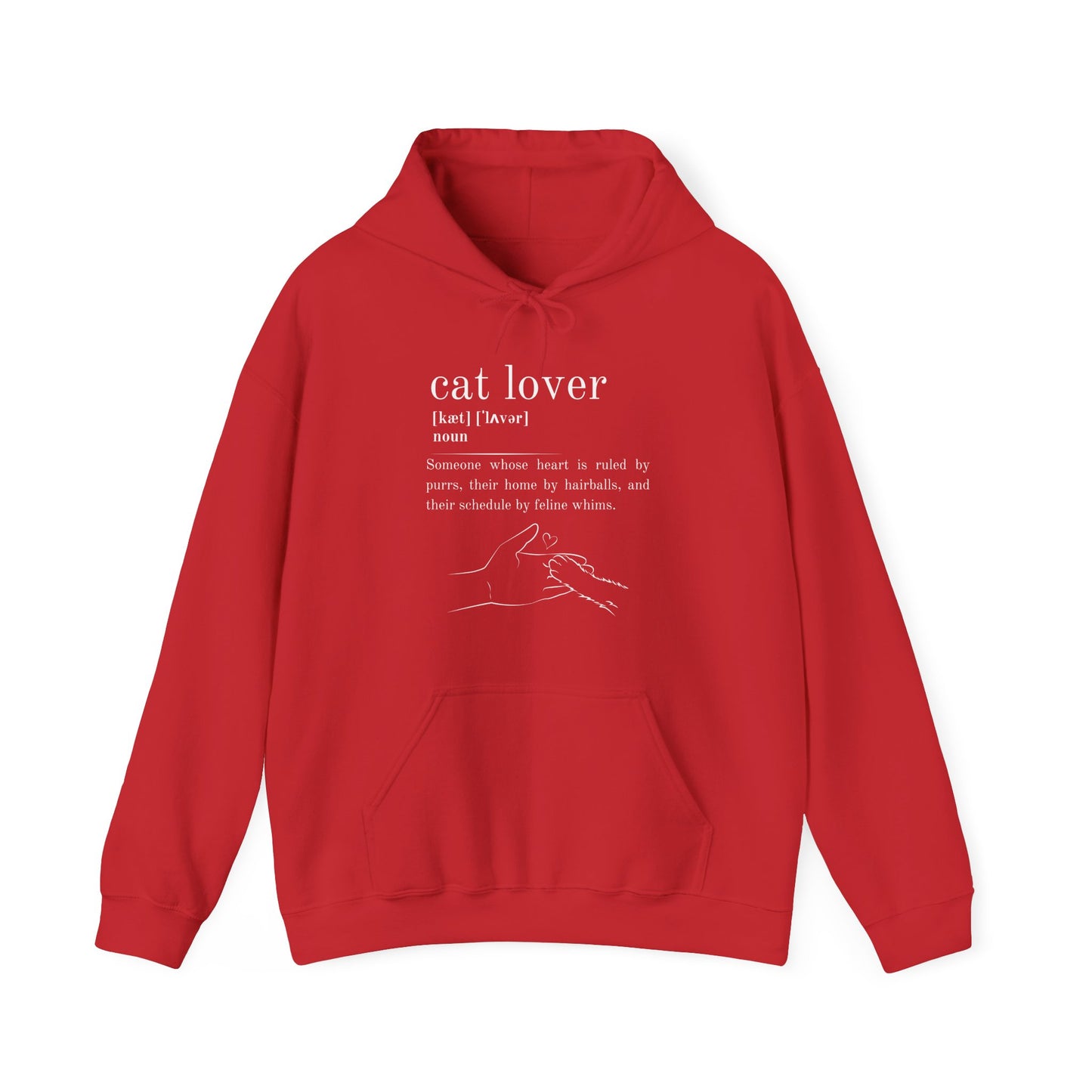 Cat Lover Definition Hoodie