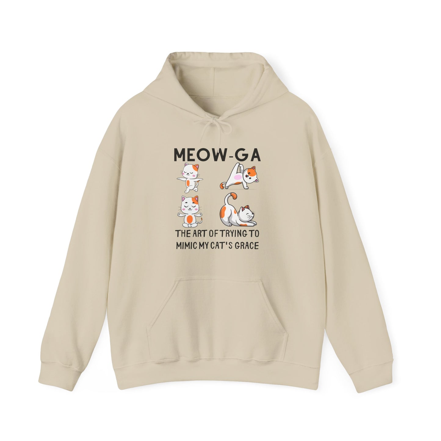 Meow-GA Cat Yoga Hoodie