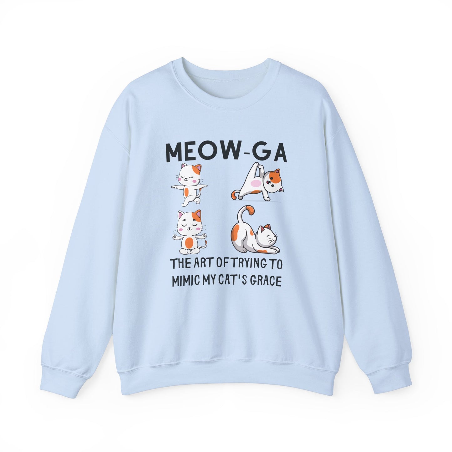 Meow-Ga Cat Yoga Sweatshirt