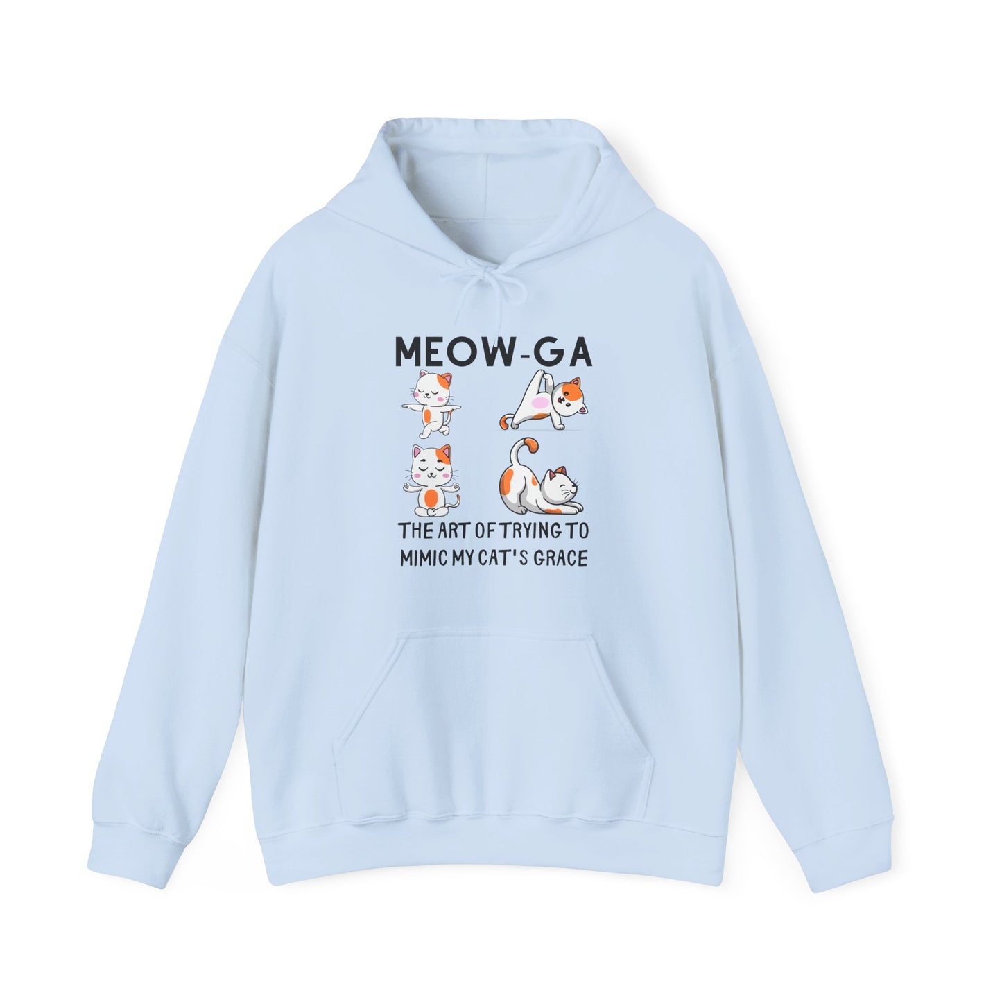 Meow-GA Cat Yoga Hoodie
