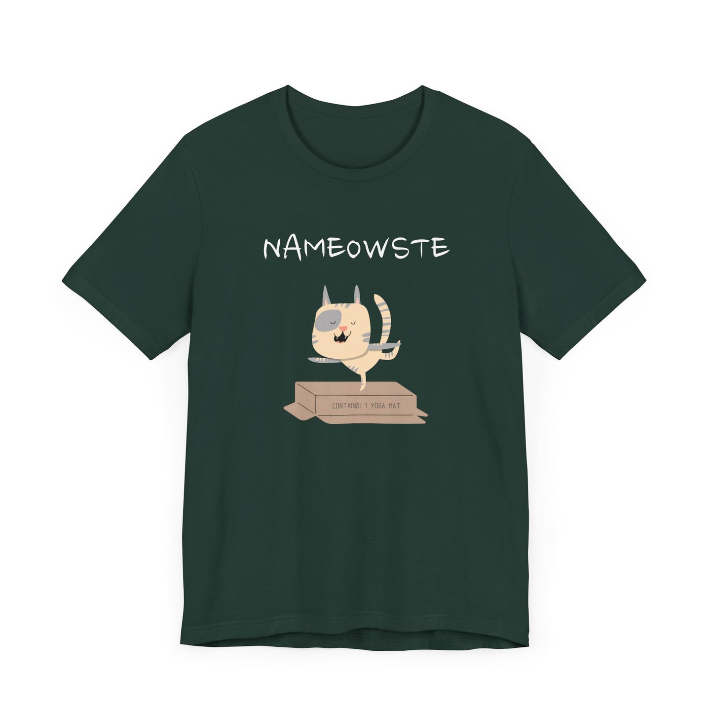 Nameowste Cat Yoga T-Shirt