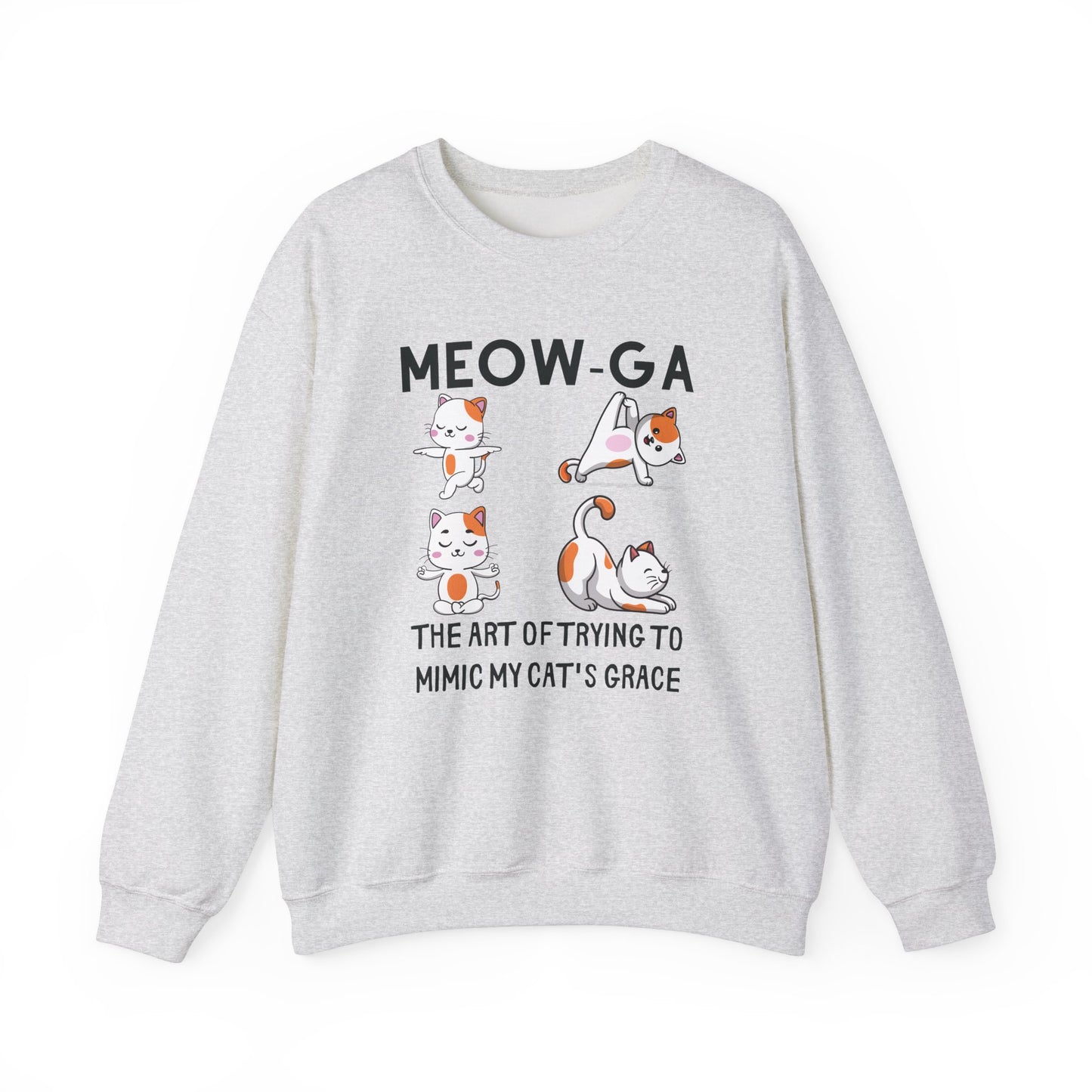 Meow-Ga Cat Yoga Sweatshirt